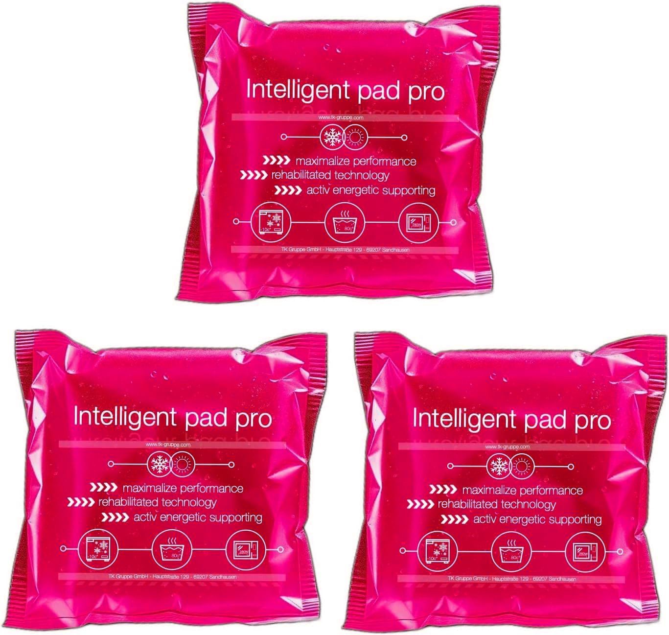 Praktikraft Kalt-Warm-Kompresse 3er Set Kühlpacks Kühlpads - 15x15 cm - Kalt & Warm Kompresse, 3er Set, 3-teilig