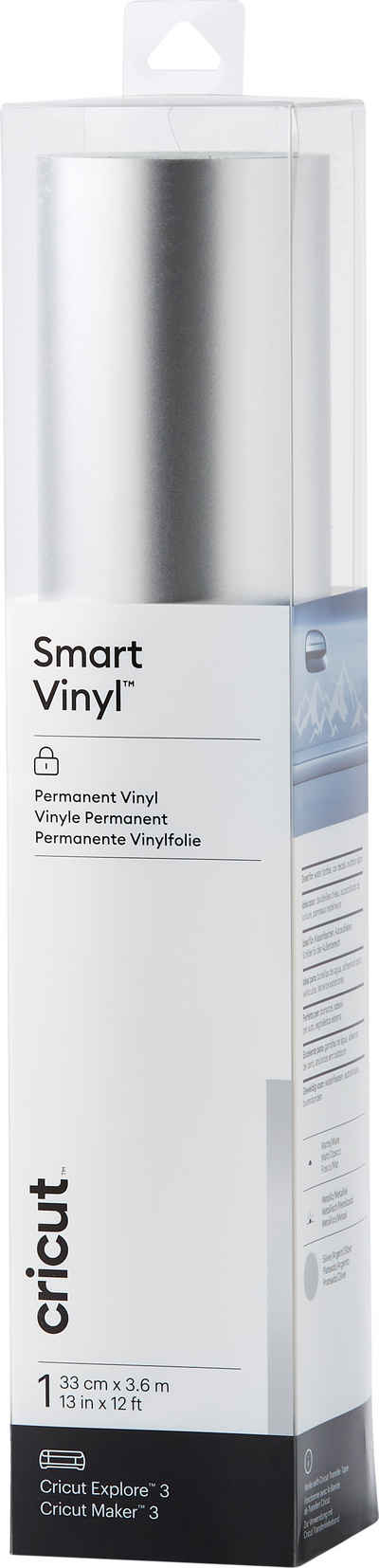 Cricut Dekorationsfolie Vinylfolie Smart Vinyl Permanent, selbstklebend 360 cm x 33 cm
