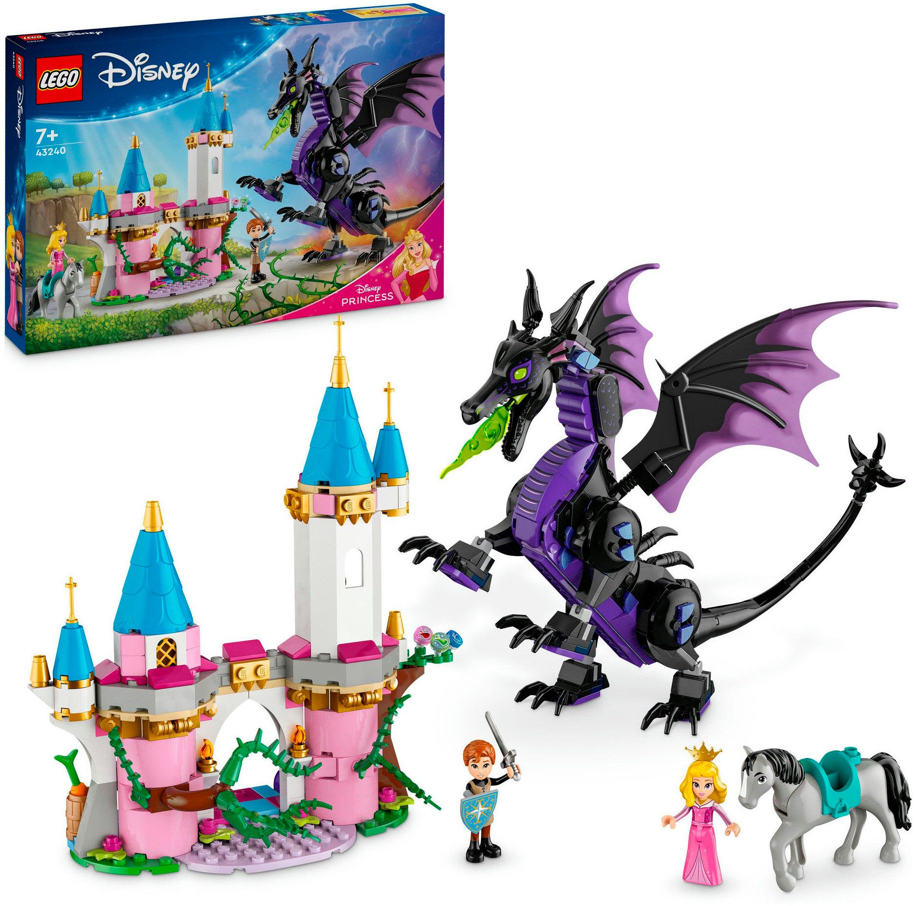 LEGO® Malefiz als Drache (43240), LEGO Disney Princess Konstruktionsspielst günstig online kaufen
