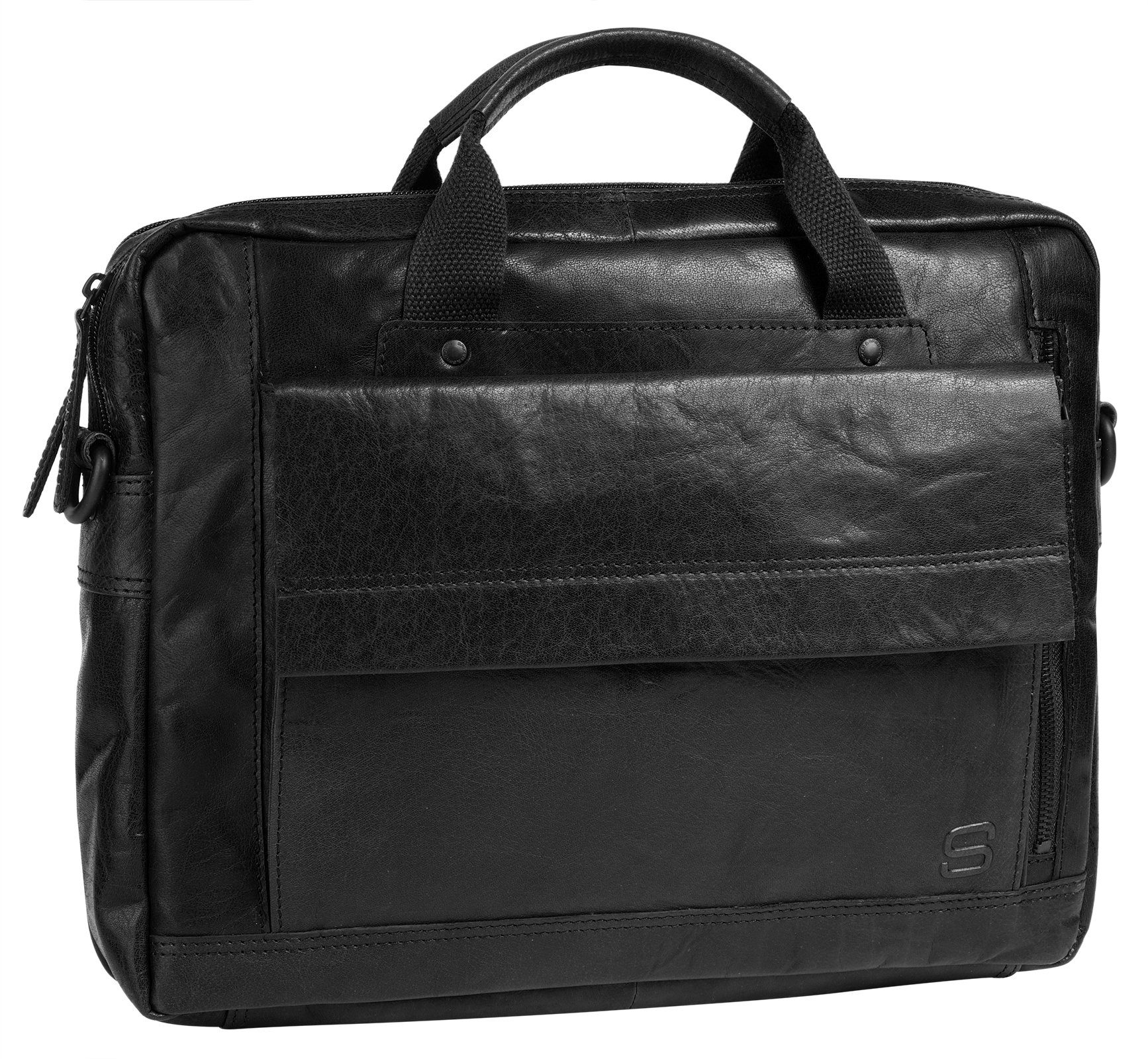 Spikes & Sparrow Aktentasche, echt Leder günstig online kaufen