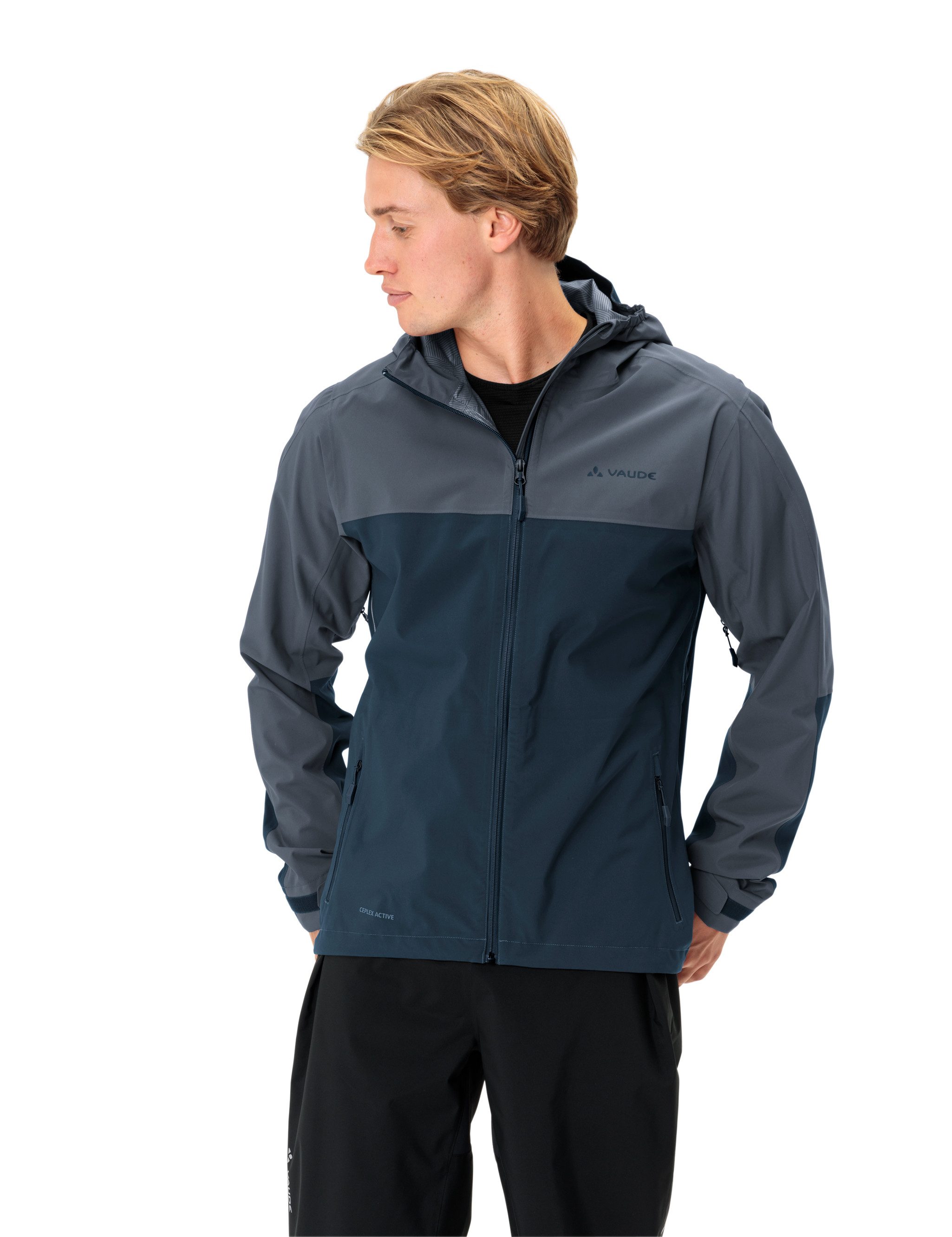 VAUDE Regenjacke MEN'S MOAB RAIN JACKET (1-St) Wasserdicht günstig online kaufen