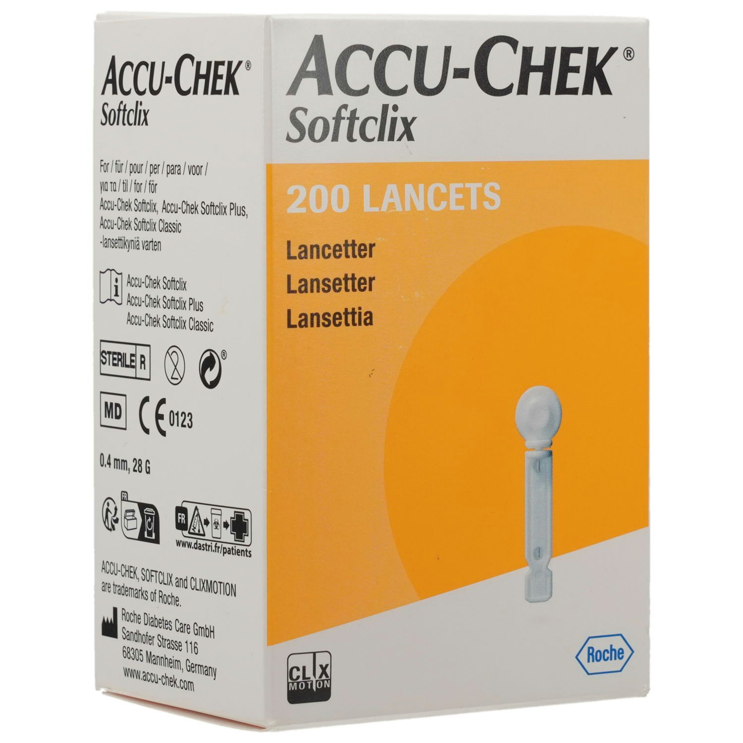 ACCU-CHECK Lanzetten ACCU-CHEK Softclix Lanzetten 200 Stück