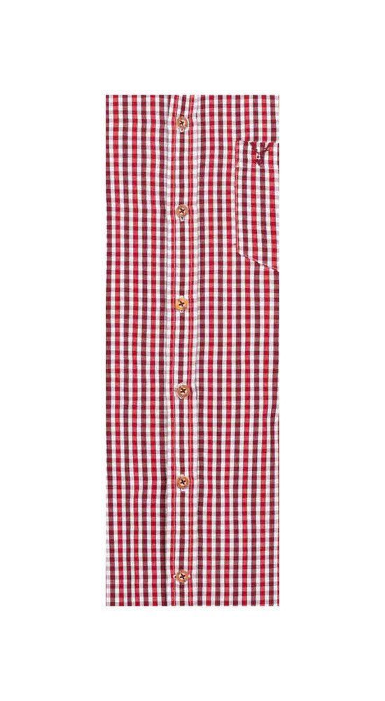 Rot Langarm Harry von Nübler Nübler Trachtenhemd Trachtenhemd in