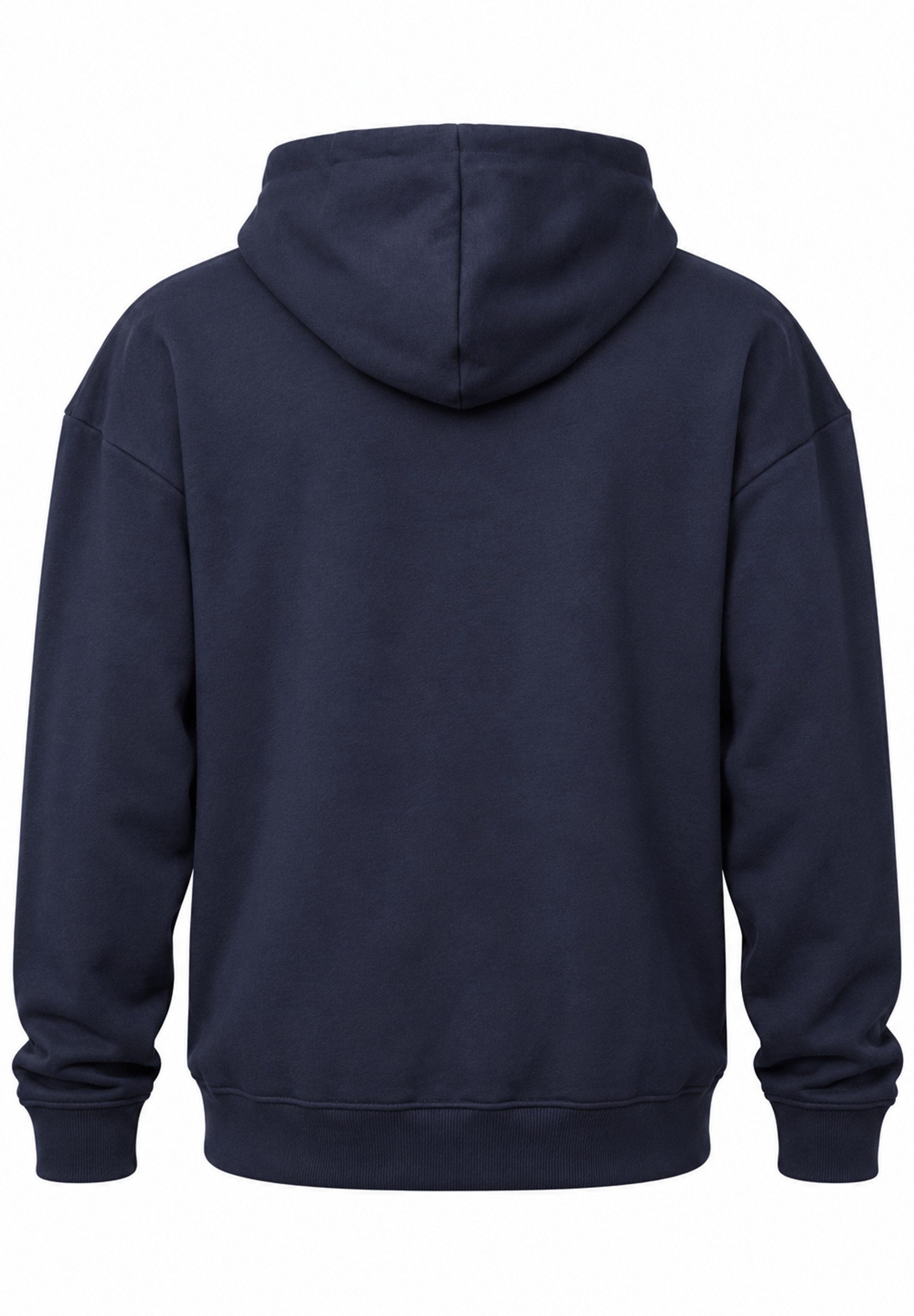 SOULSTAR Hoodie S2OSAN Herren Oversize Kapuzenpullover mit Button Pullover Sweater – Bild 2 von 2