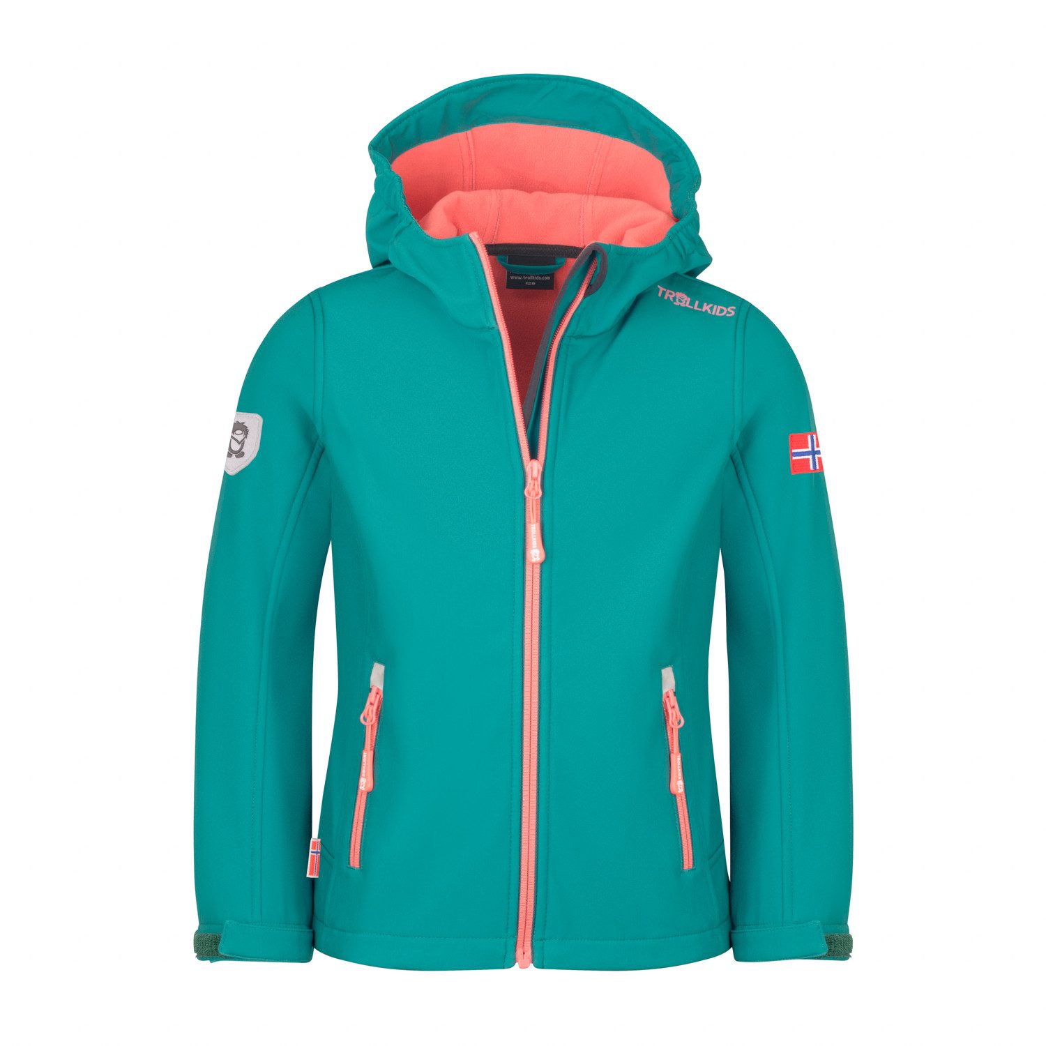 TROLLKIDS Softshelljacke Trollfjord Wasserabweisend