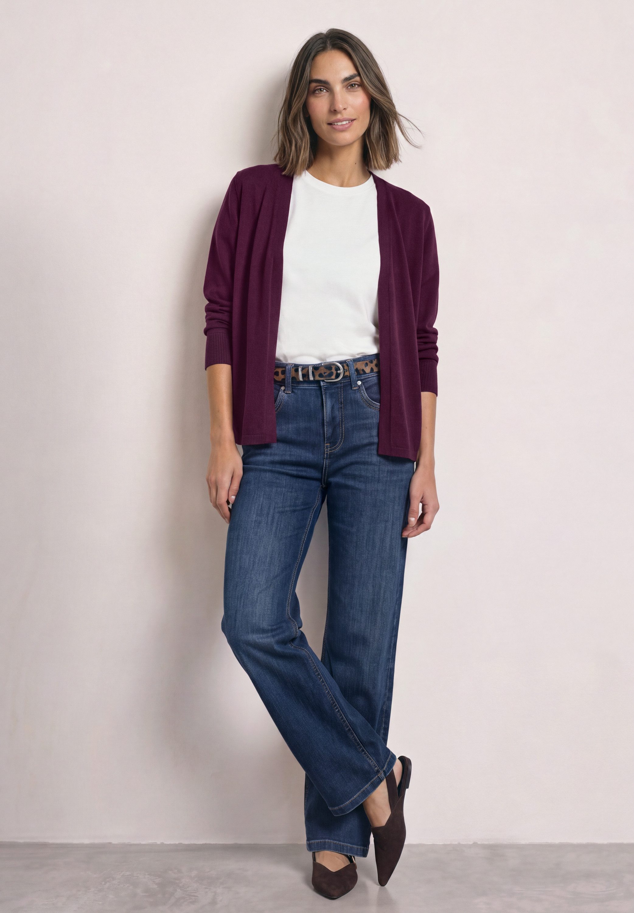 STREET ONE Cardigan aus softem Materialmix – Bild 3 von 5