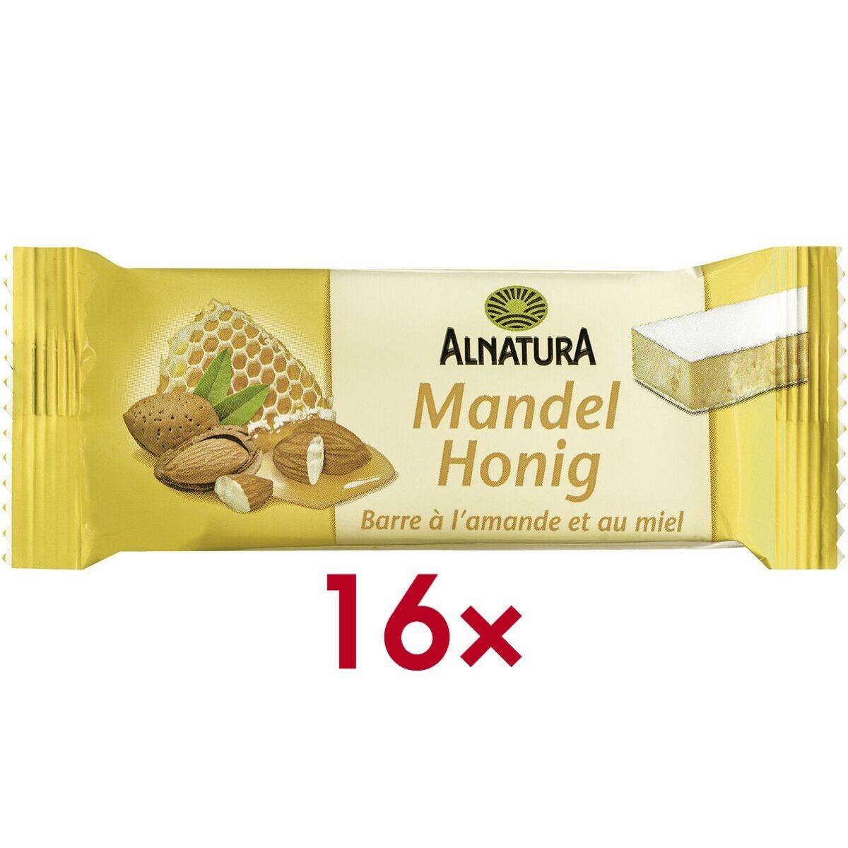 Alnatura Riegel Mandel-Honig, 16 Riegel