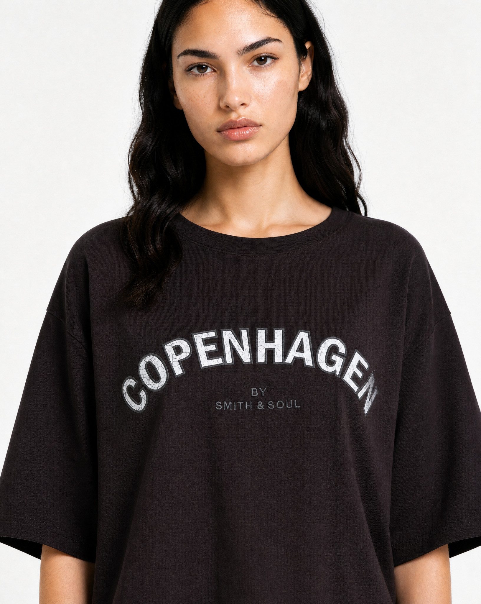 Smith & Soul Sweater mit überschnittener Schulter