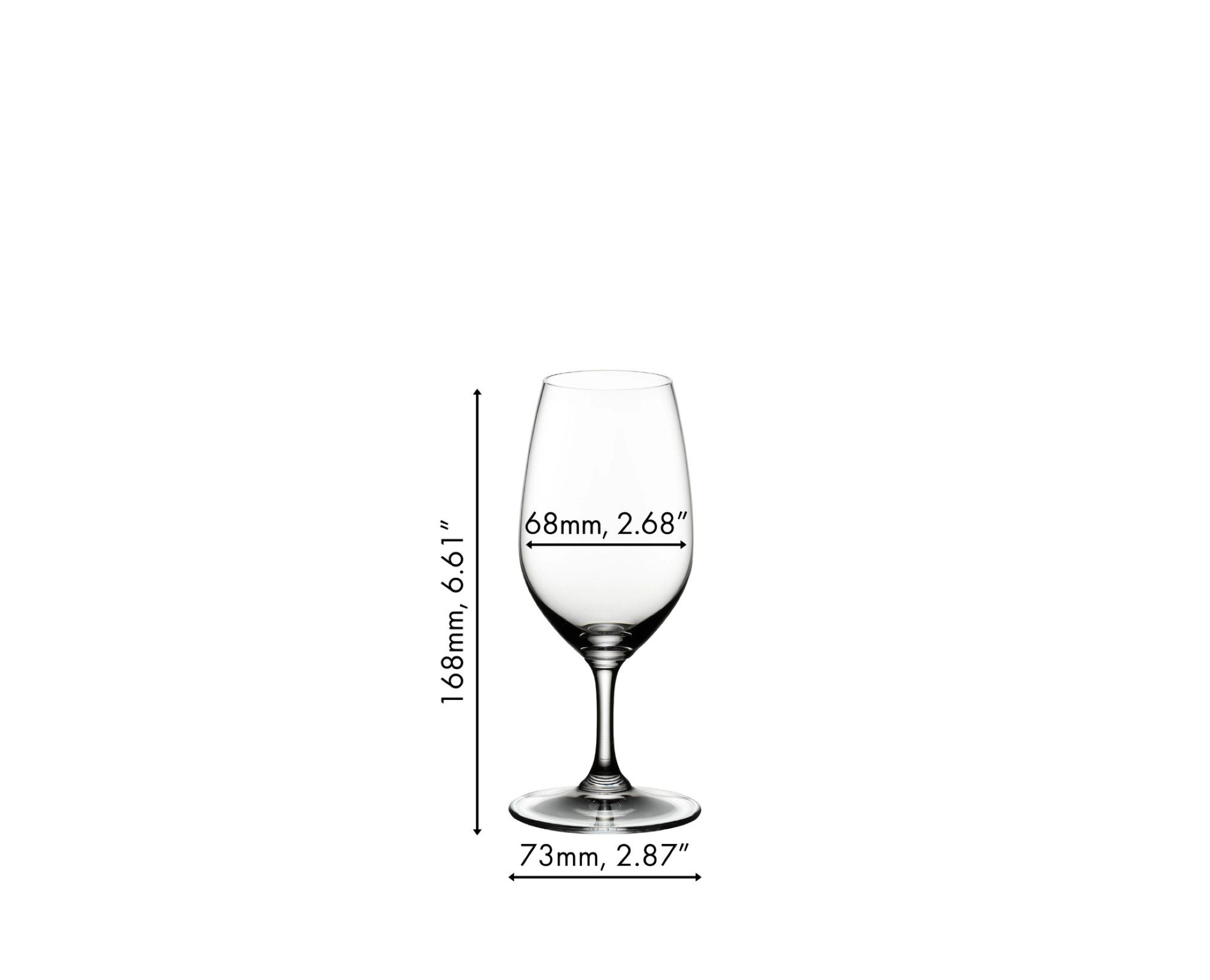 RIEDEL THE WINE GLASS COMPANY Rotweinglas Riedel Vinum Port 2er Set, Kristallglas