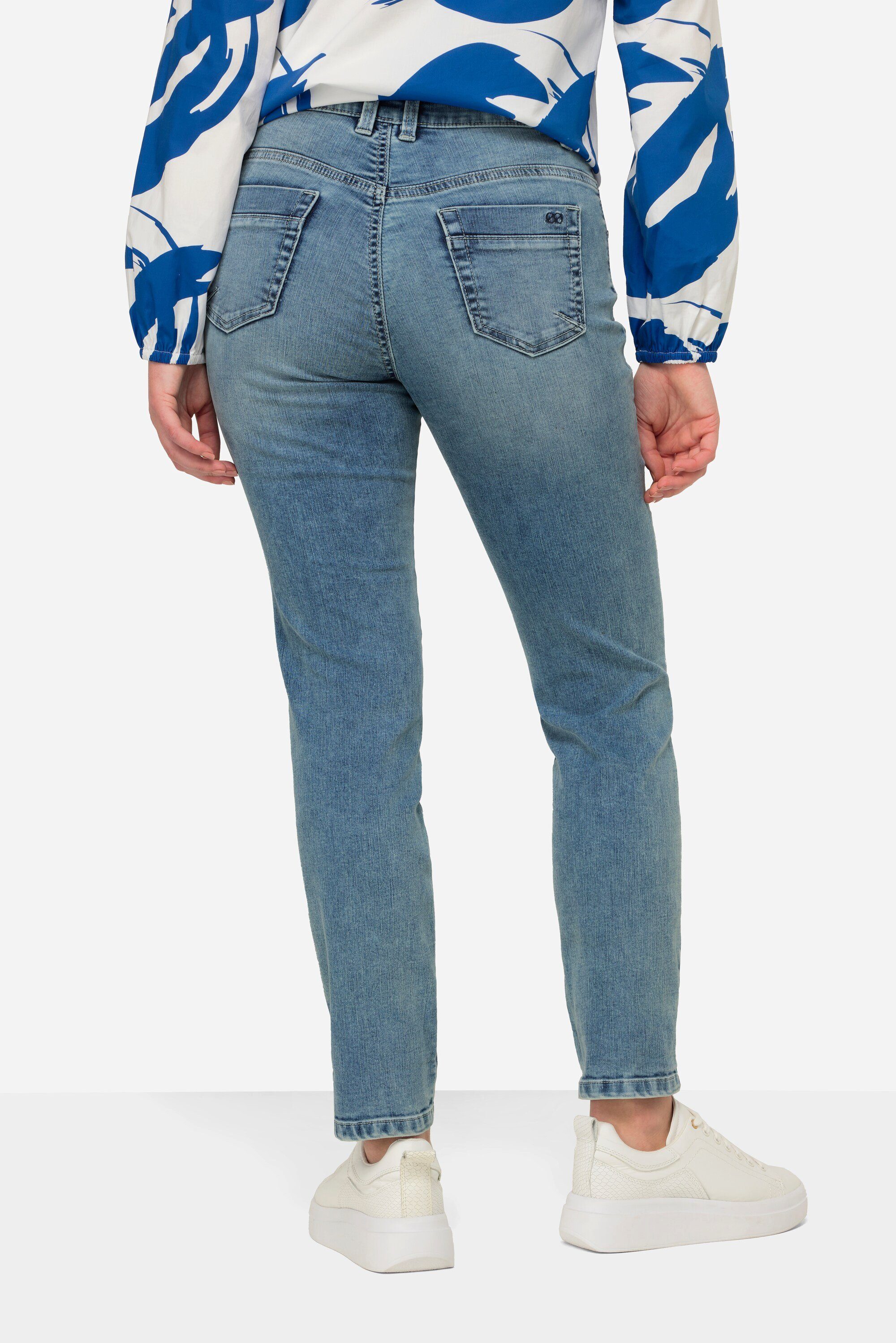 Laurasøn 5-Pocket-Jeans Jeans Straight Fit 5-Pocket Wascheffekte