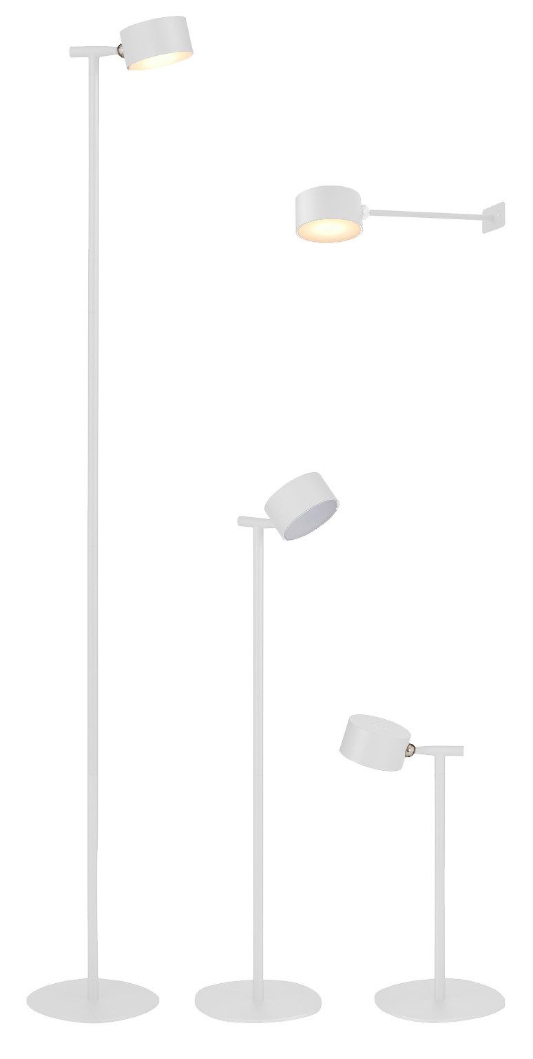 Northpoint LED Stehlampe 3 in 1 LED Akku Stehlampe dimmbar Wandleuchte Tisc günstig online kaufen