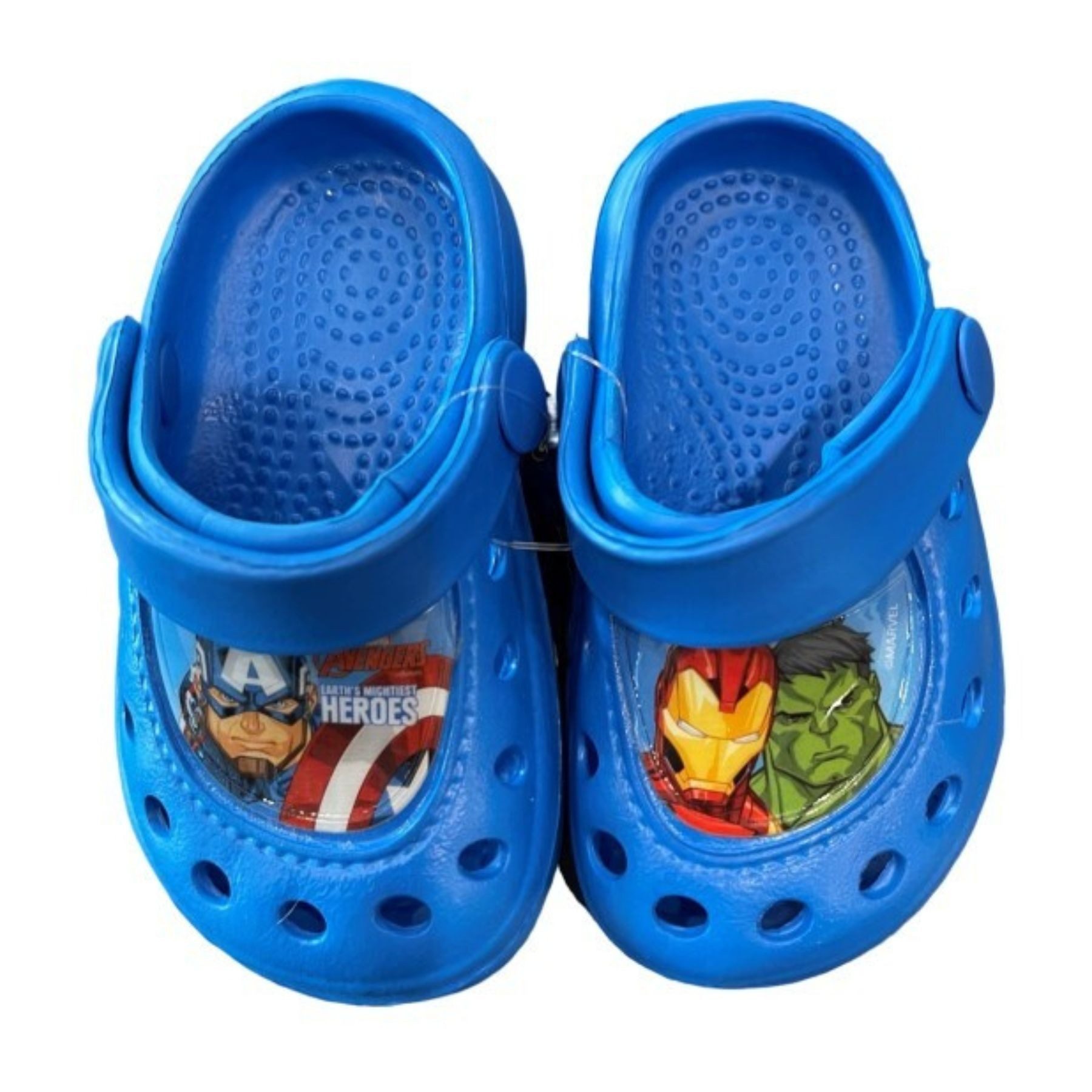 MARVEL Avengers Kinder Clogs Sandale mit Fersenriemen und rutschfester Sohle Clog