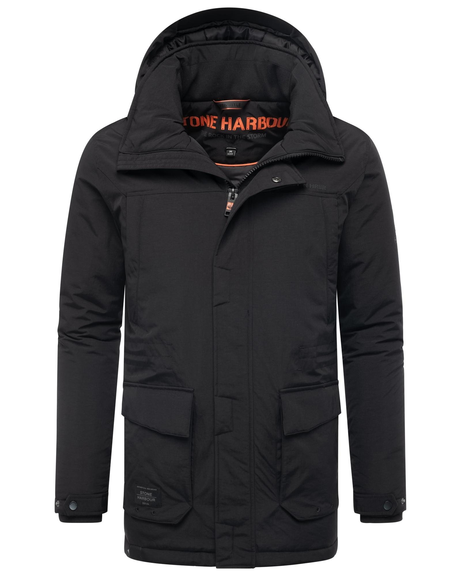 Stone Harbour Winterjacke Wadiim XX Warm gefütterte Outdoorjacke mit Kapuze