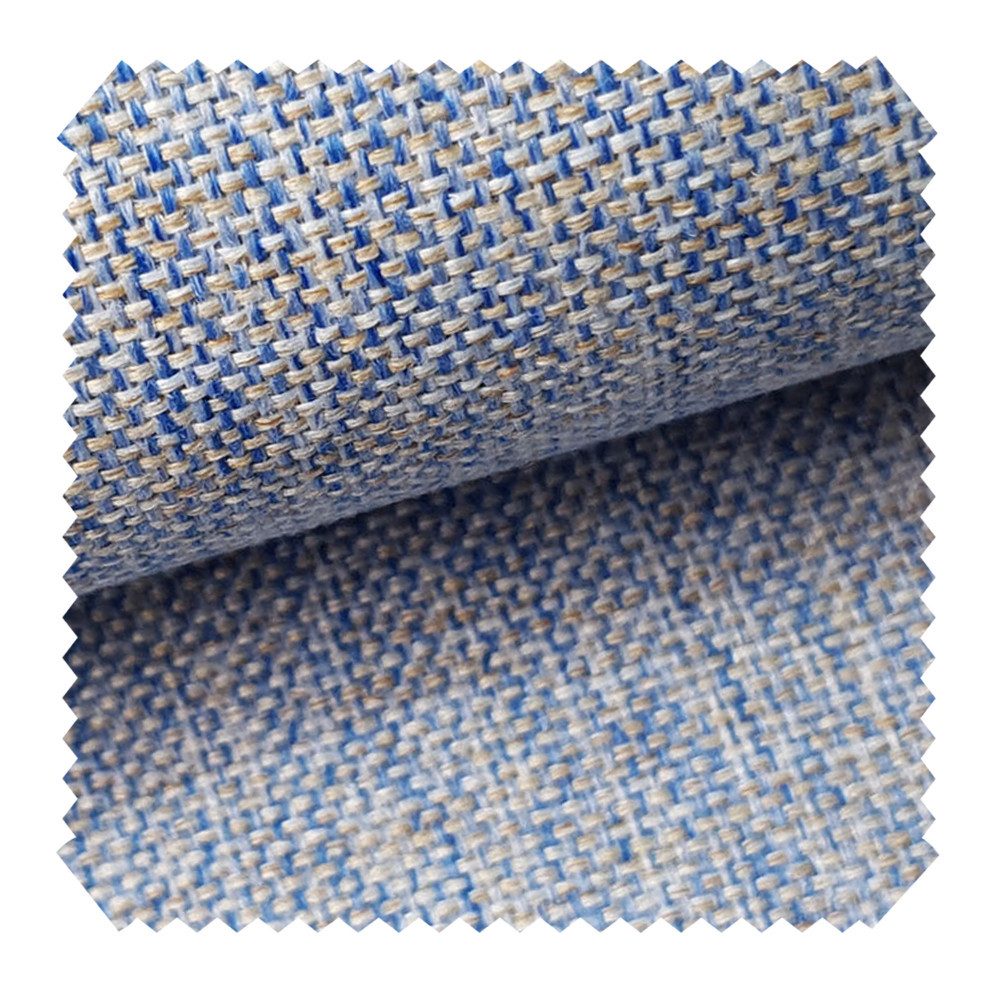 novely® Stoff LARISO Gewebter Polsterstoff Melange Möbelstoff Flachgewebe, Robust, Elegant, Meterware, 1lfm