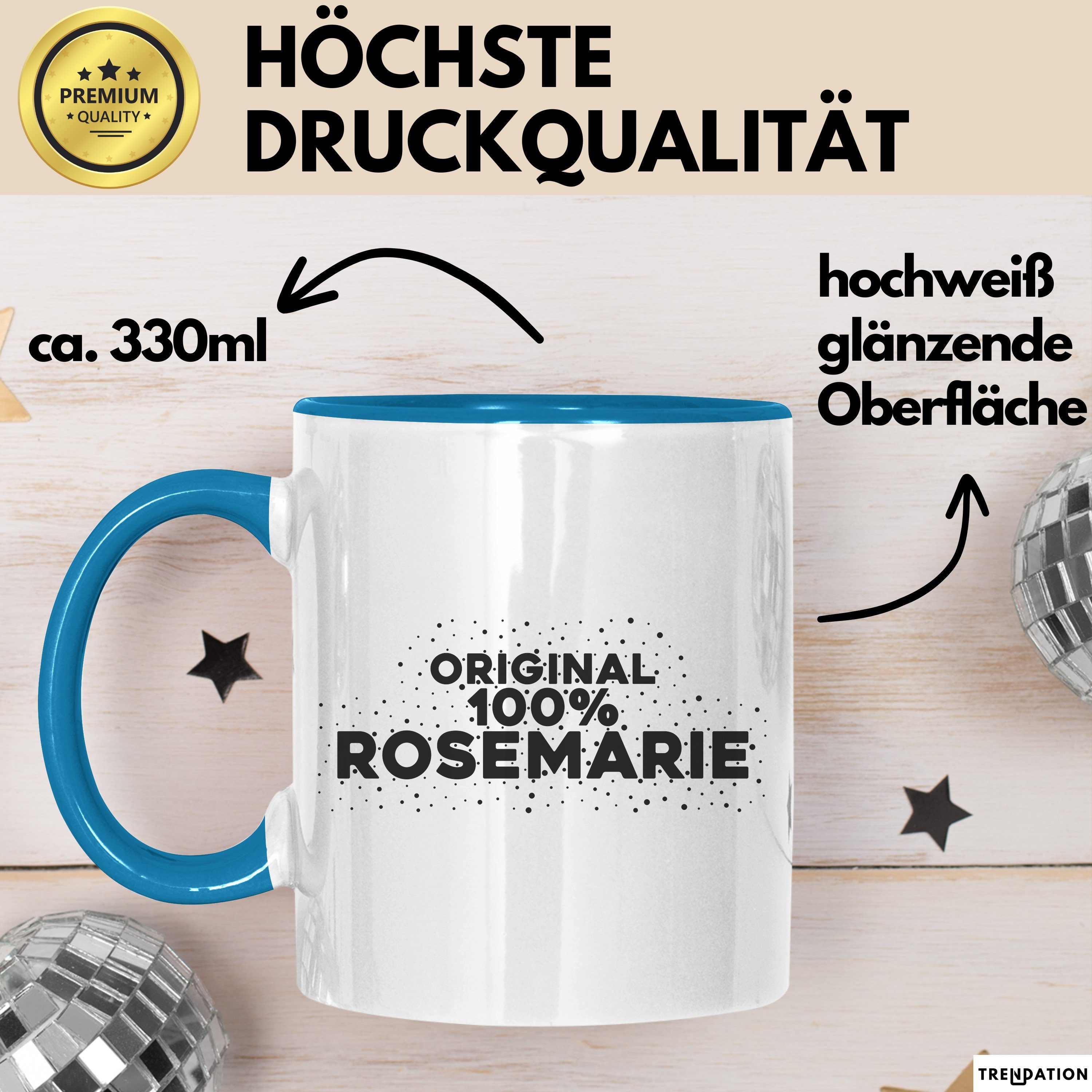 Trendation Tasse Rosemarie Tasse Original 100% Rosemarie Geschenk, Keramik