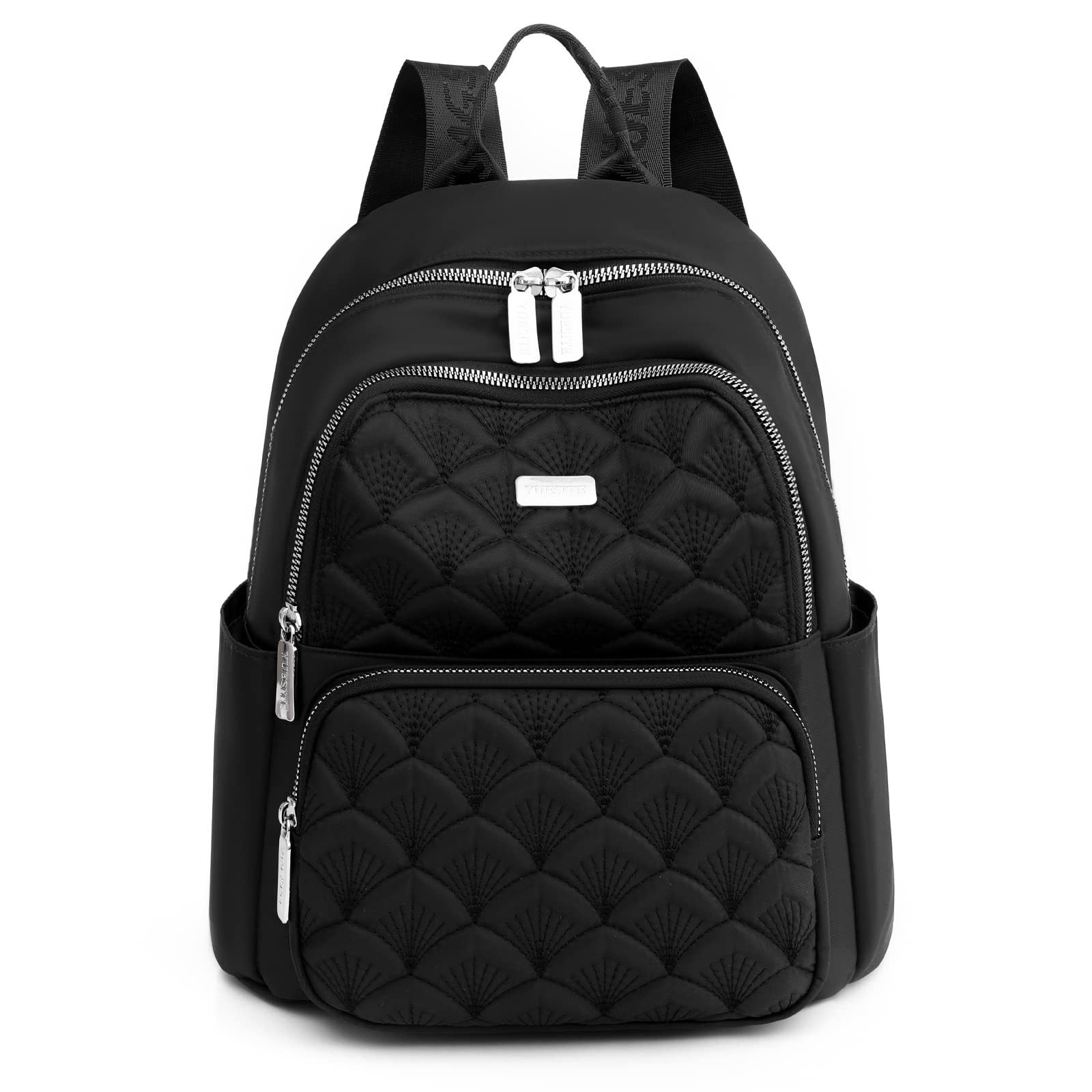 AquaBreeze Cityrucksack Rucksack Damen Klein Elegant Schultertasche Cityrucksack (Casual Anti-Thef Arbeitsrucksack, Nylon Reiserucksack), Wasserdicht Damenrucksack für Fraue