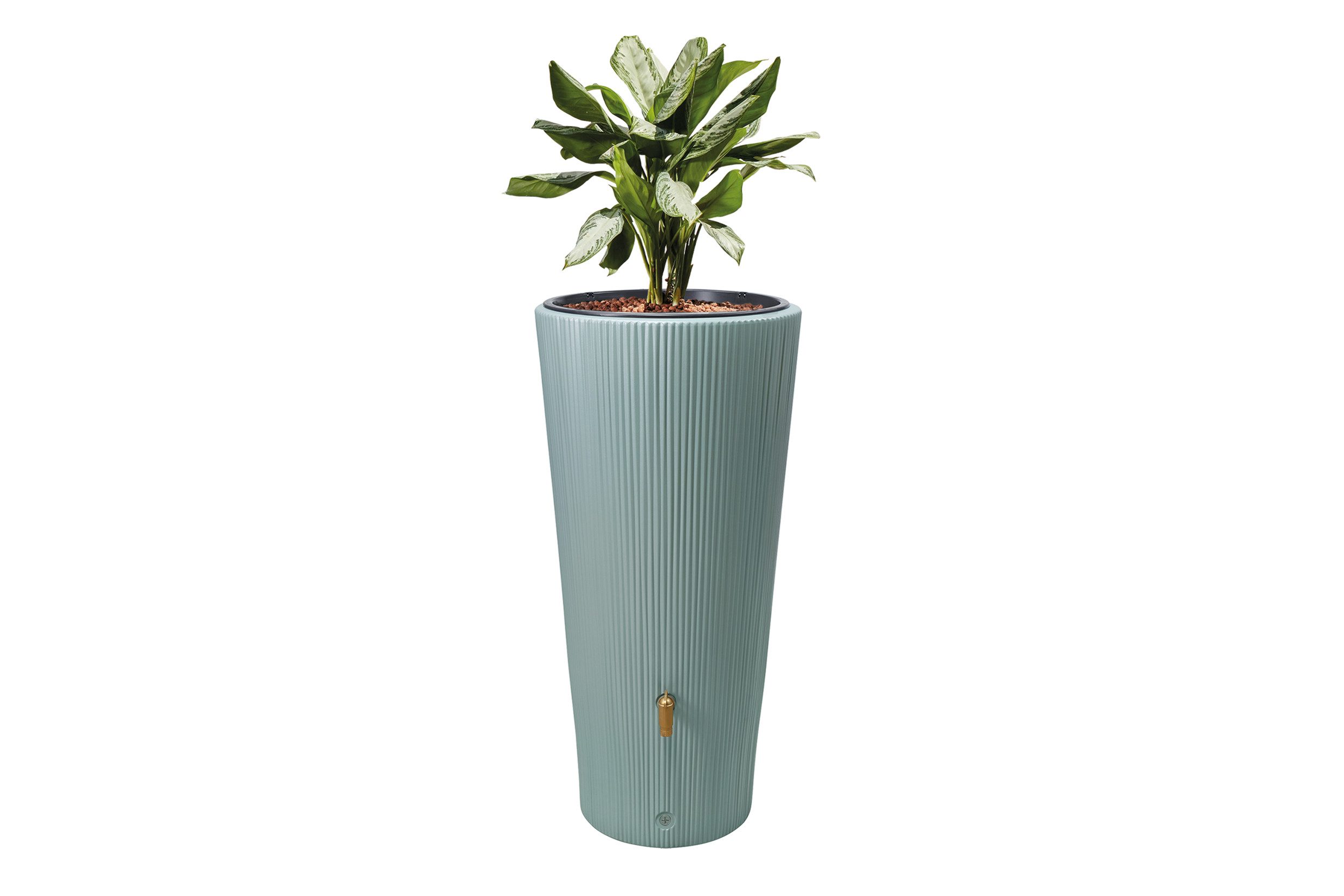 4rain Regentonne VASO DECOR 2in1 Regentonne 220 L, agave