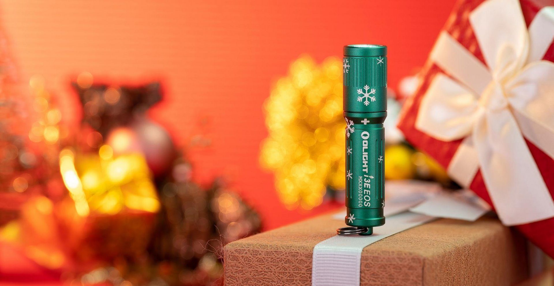 Taschenlampe OLIGHT Mini Grüne Schlüsselanhänger I3E OLIGHT EOS LED Schneeflocke Lumen 90 Taschenlampe