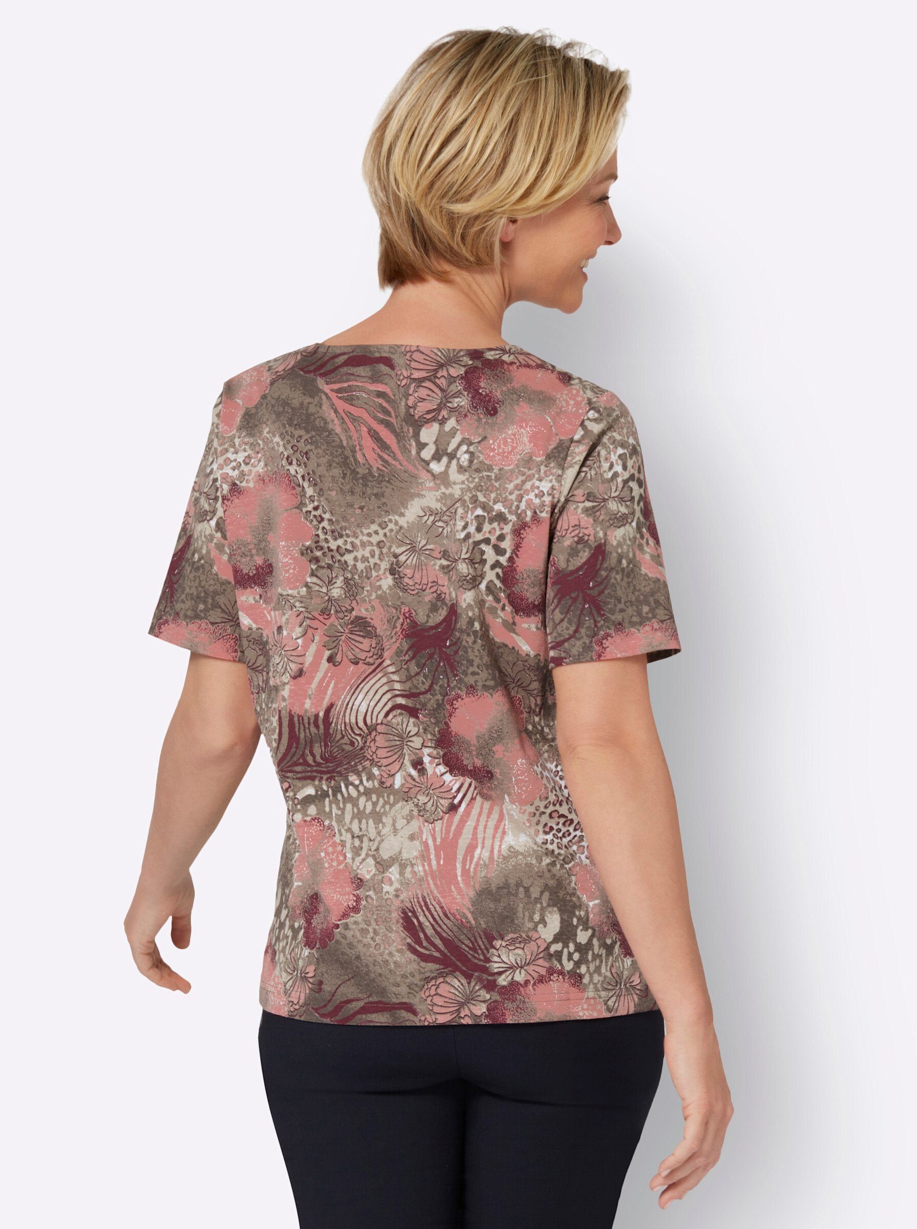 Sieh an! T-Shirt Rundhalsshirt günstig online kaufen