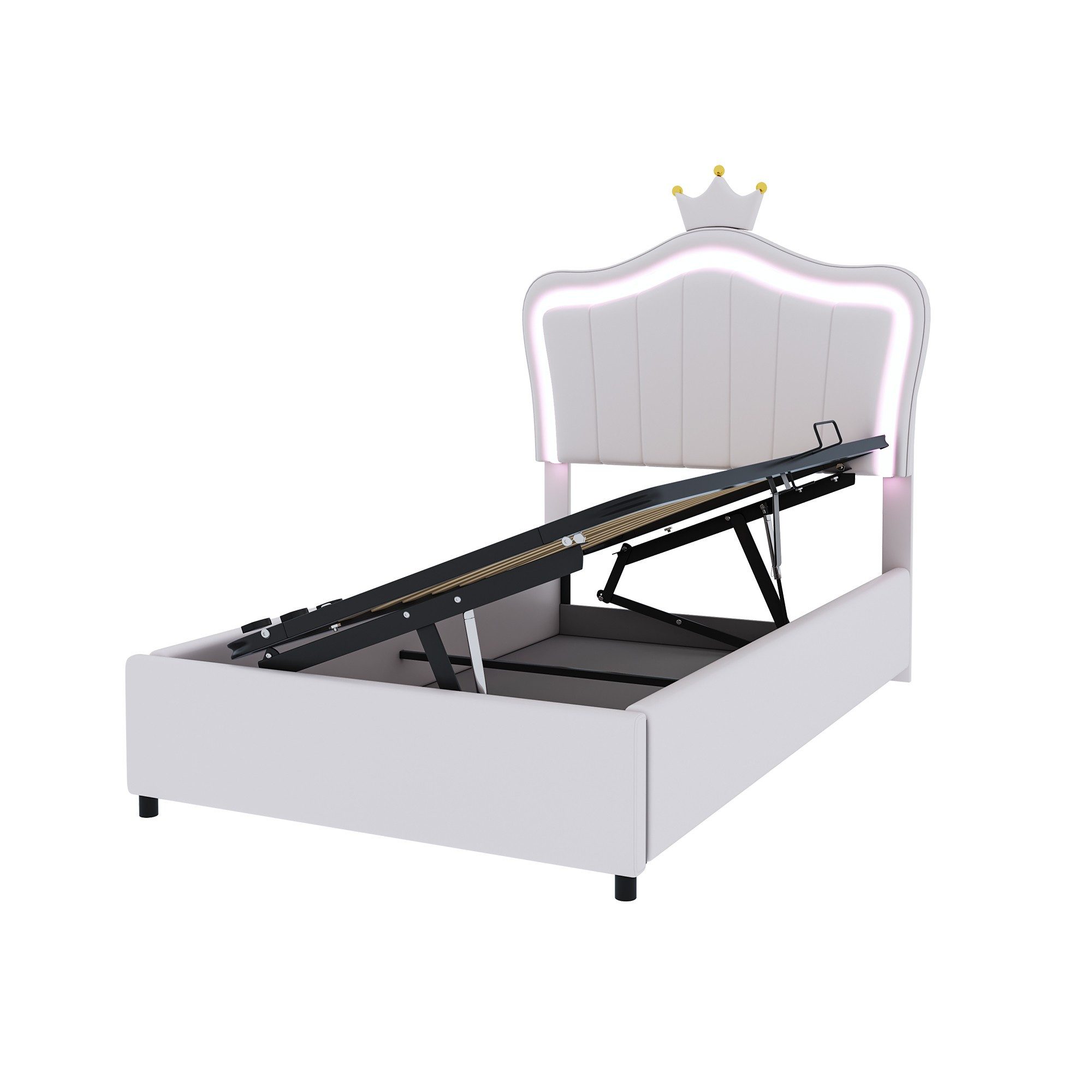 BlingBin Polsterbett Bett Kinderbett Polsterbet Gästebett (1er Set, 1-tlg., günstig online kaufen