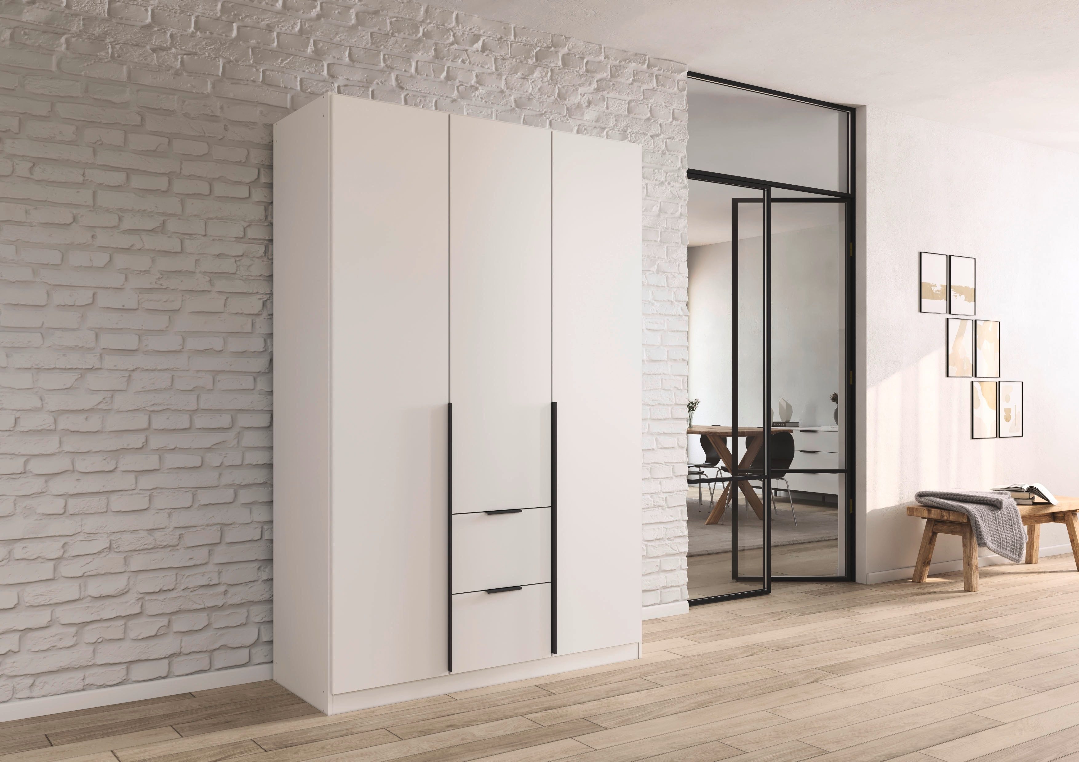 rauch Drehtürenschrank "Kleiderschrank Schrank Garderobe AGORDO mit Dekor- günstig online kaufen