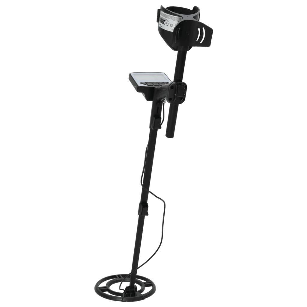 vidaXL Metalldetektor Metalldetektor 18 cm Suchtiefe Pinpoint und Auto-Tune-Funktion