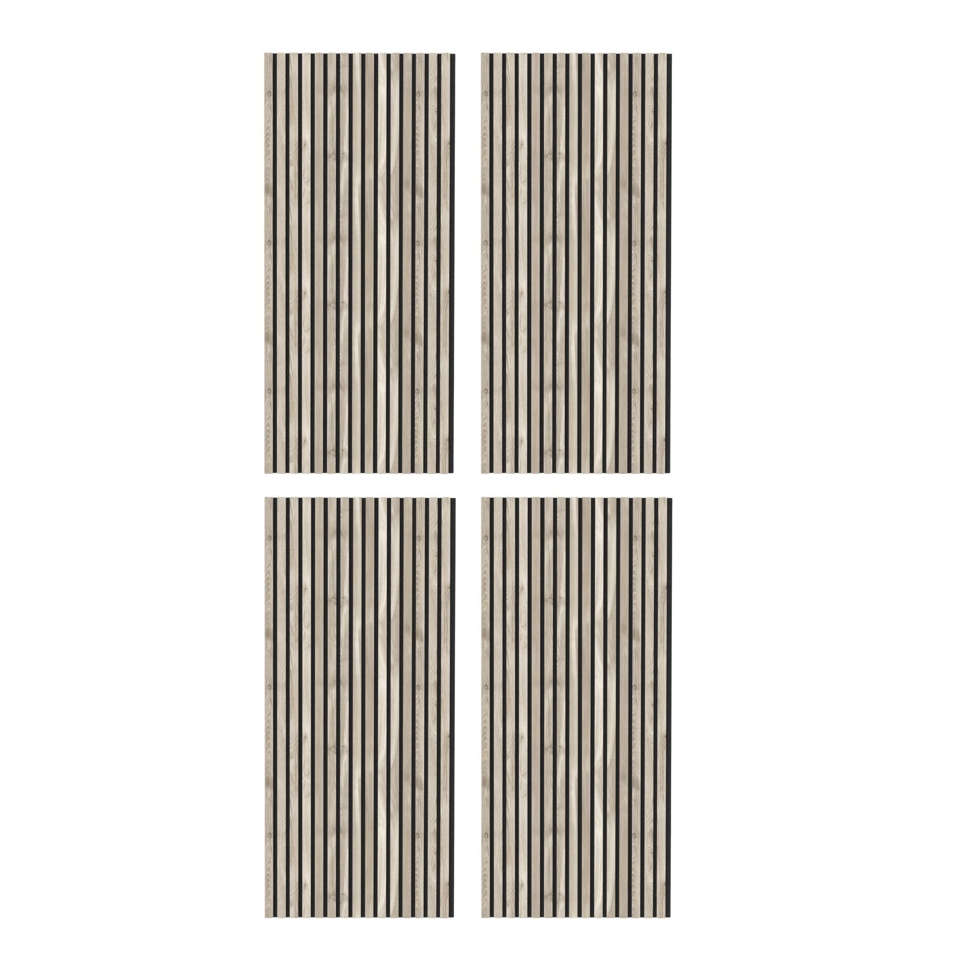 IZODEKOR 3D Wandpaneel IZODEKOR 3D Wandpaneele Holz Schalldämmung, Akustikpaneele