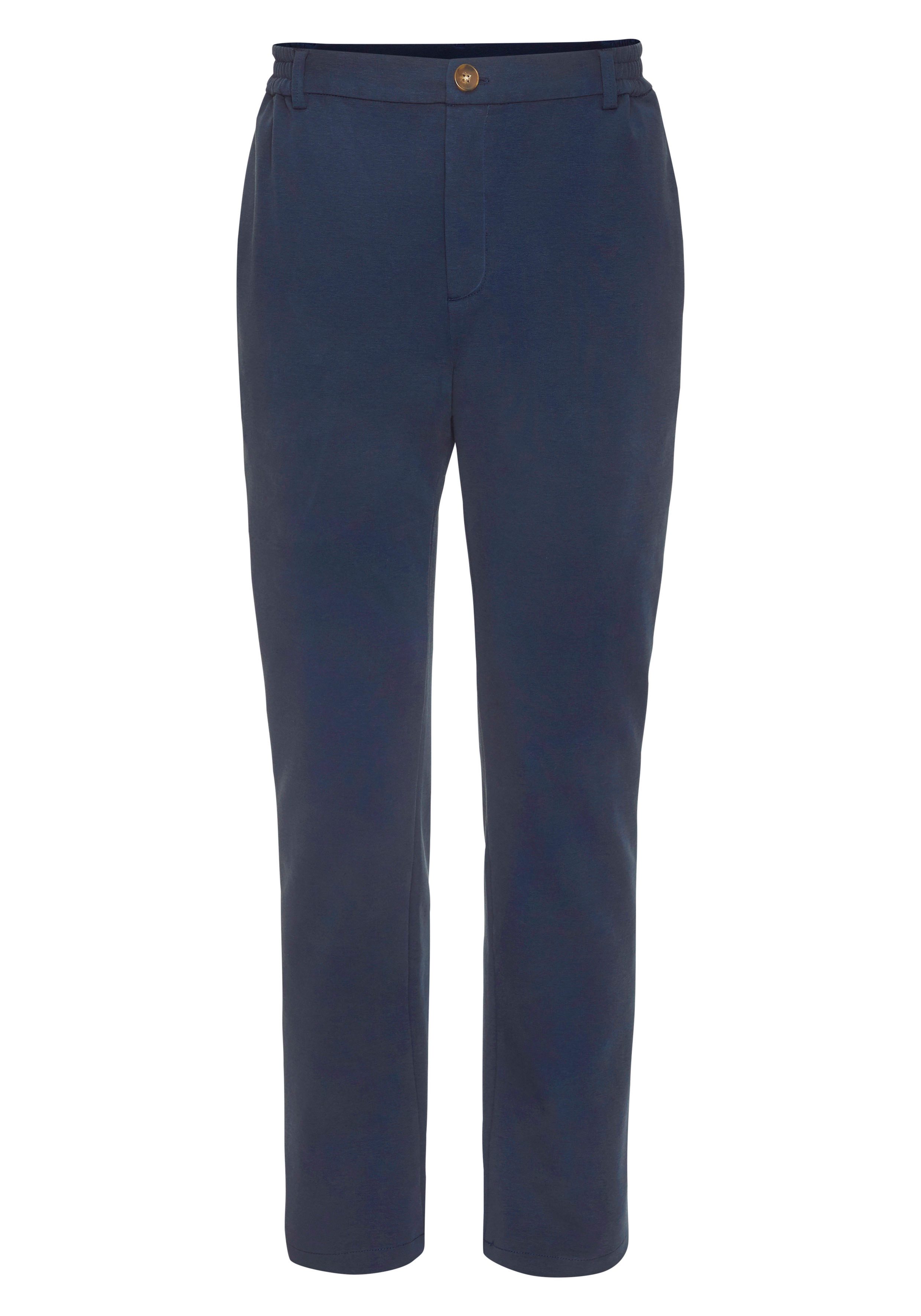 H.I.S Stoffhose, Dehnbund-Hose mit seitlichem Gummizug, auch in großen Größen Komfortbund - besonders bequem. € 46,99, (€ 46,99 pro 1 Stk).