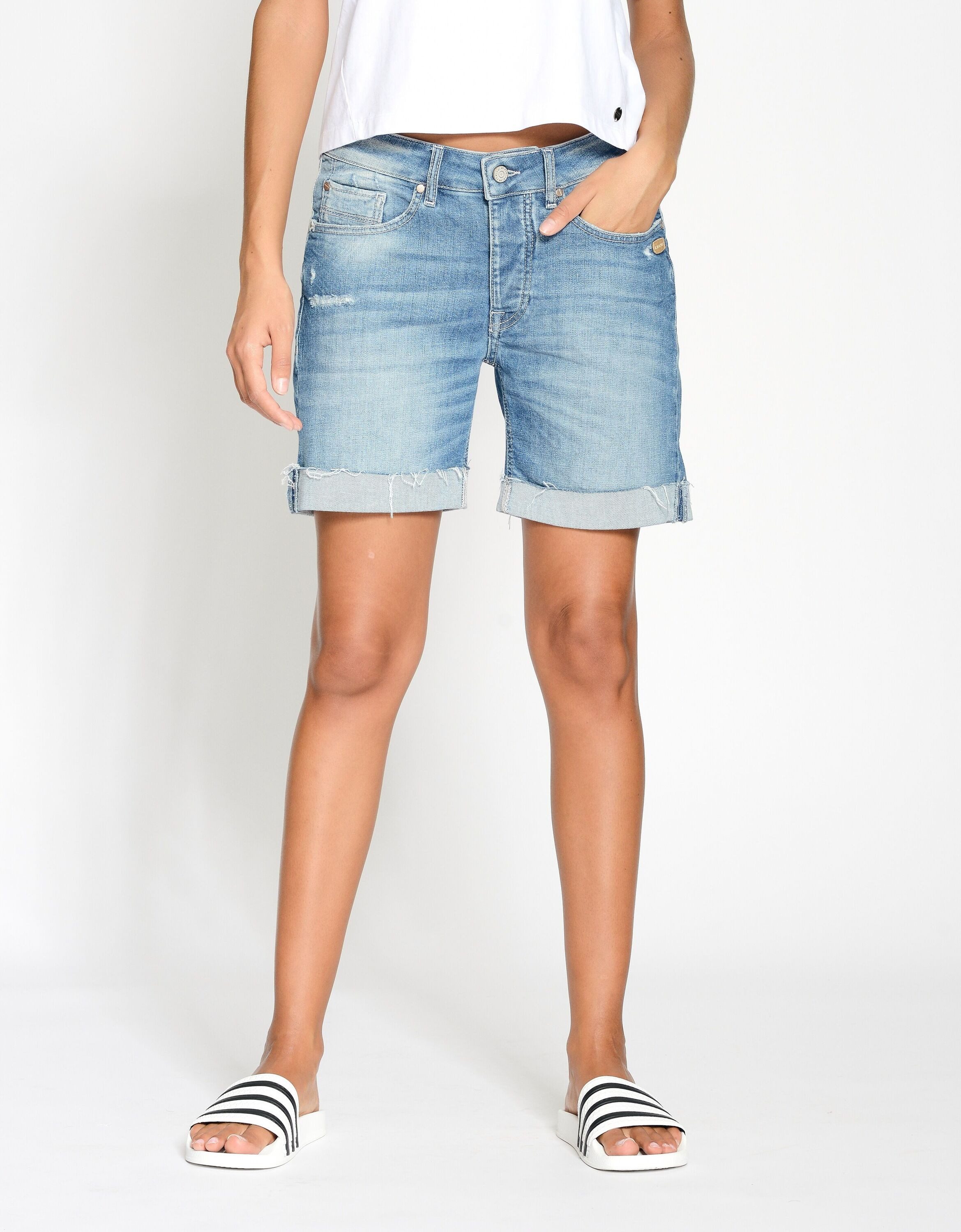 GANG 5-Pocket-Jeans 94NICA SHORTS im 5-Pocket-Style