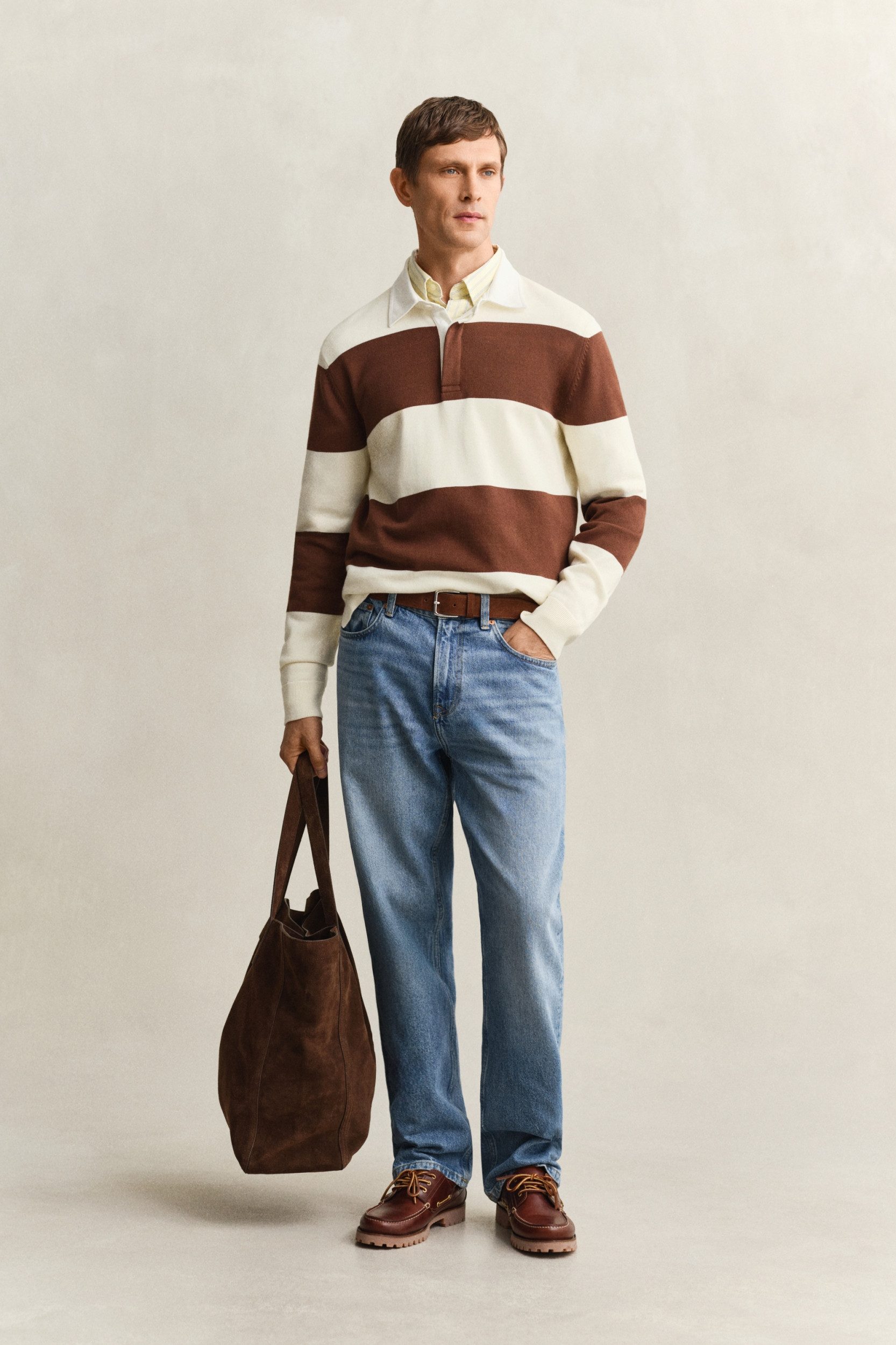 Gant Troyer BARSTRIPED COTTON POLO
