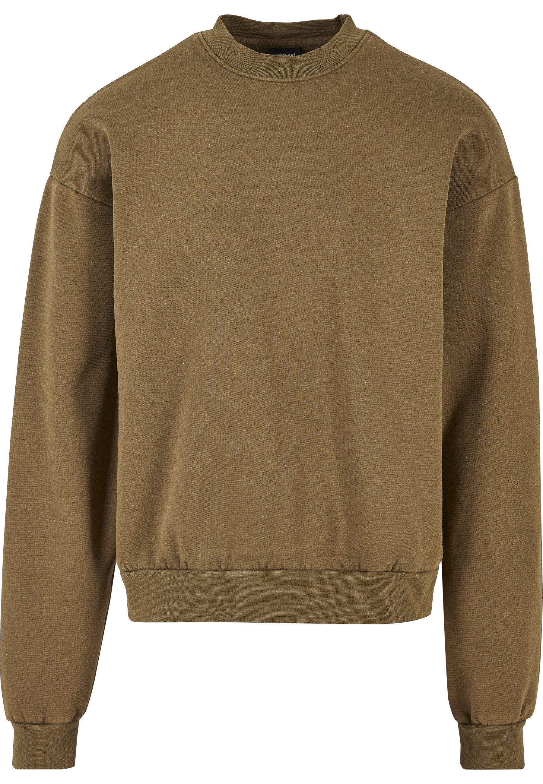Rundhalspullover Urban Classics Herren Acid Washed Crew