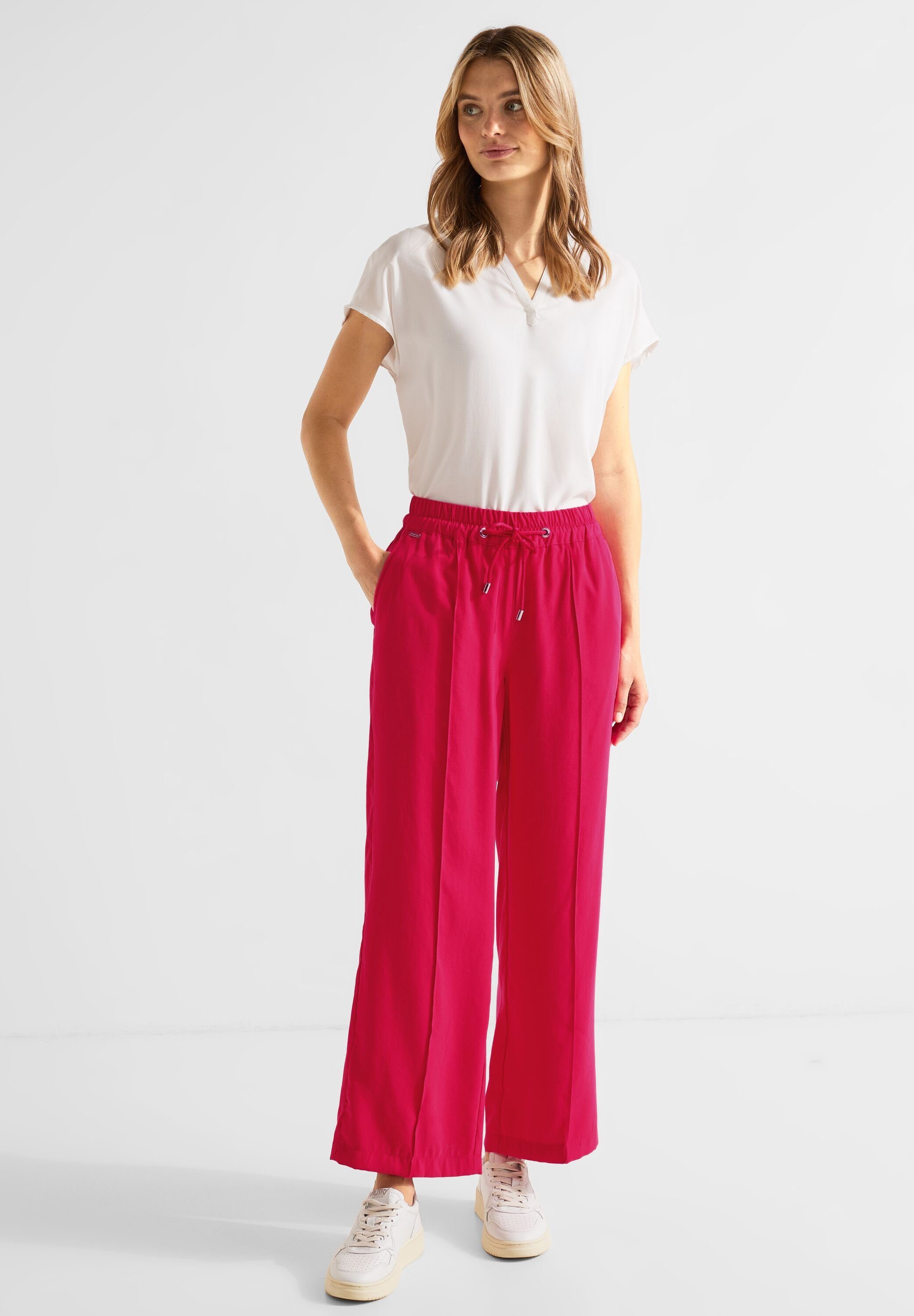 ONE STREET Materialmix softer Culotte