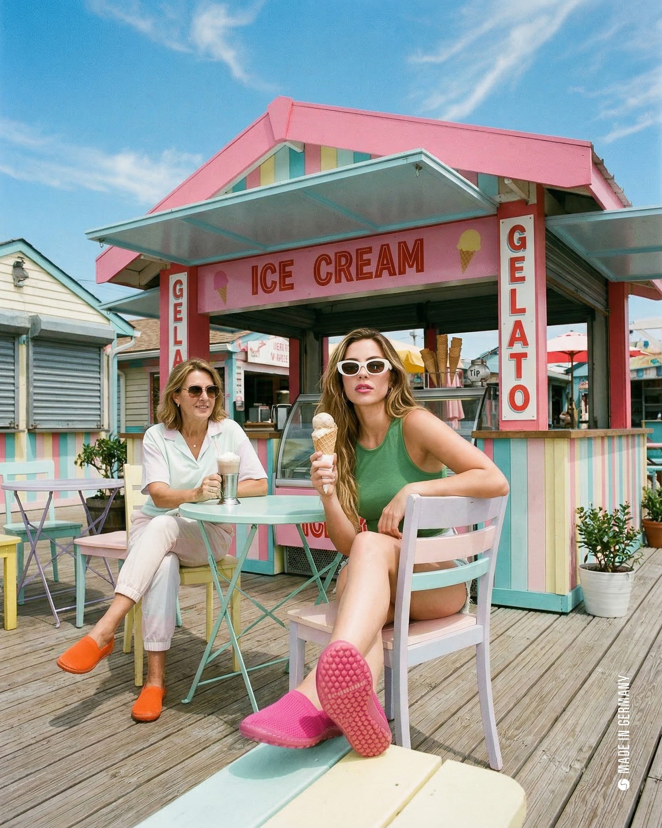 Leguano FLAIR Barfußschuh Slipper, Schlupfschuh mit Logo-Aufnäher an der Ferse
