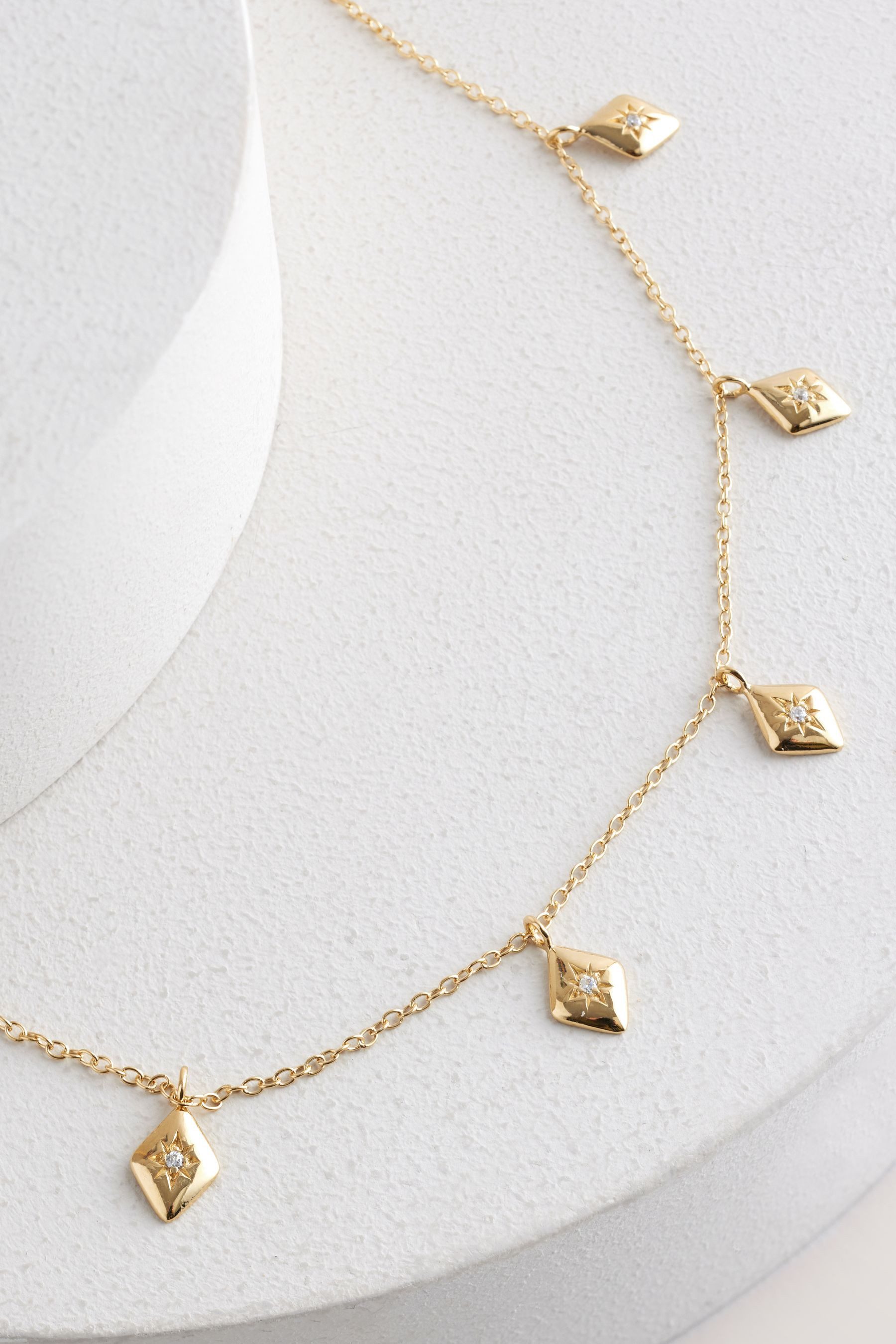 Next Kette mit Anhänger Halskette mit k...