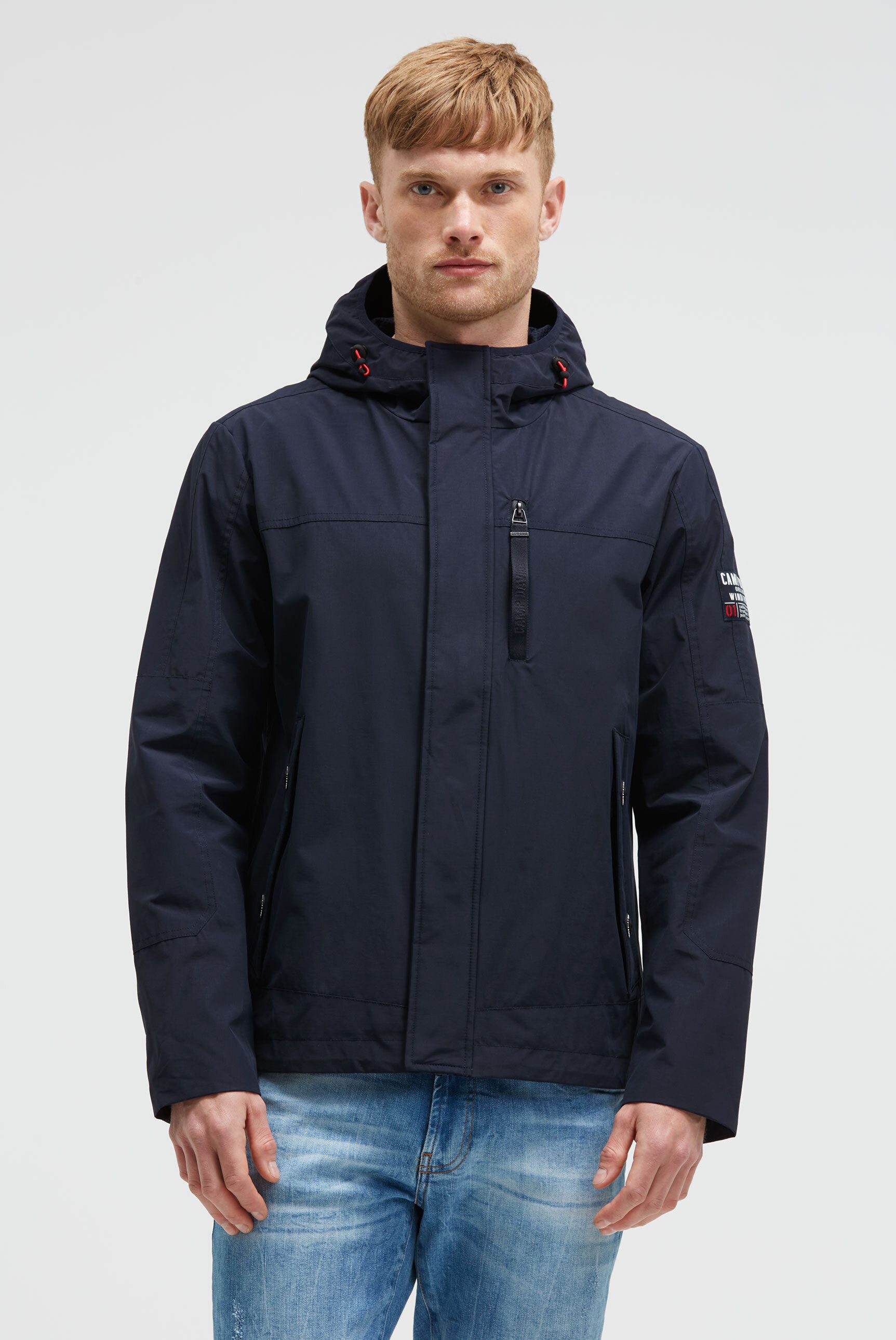 CAMP DAVID Outdoorjacke mit verstellbarem Saum günstig online kaufen