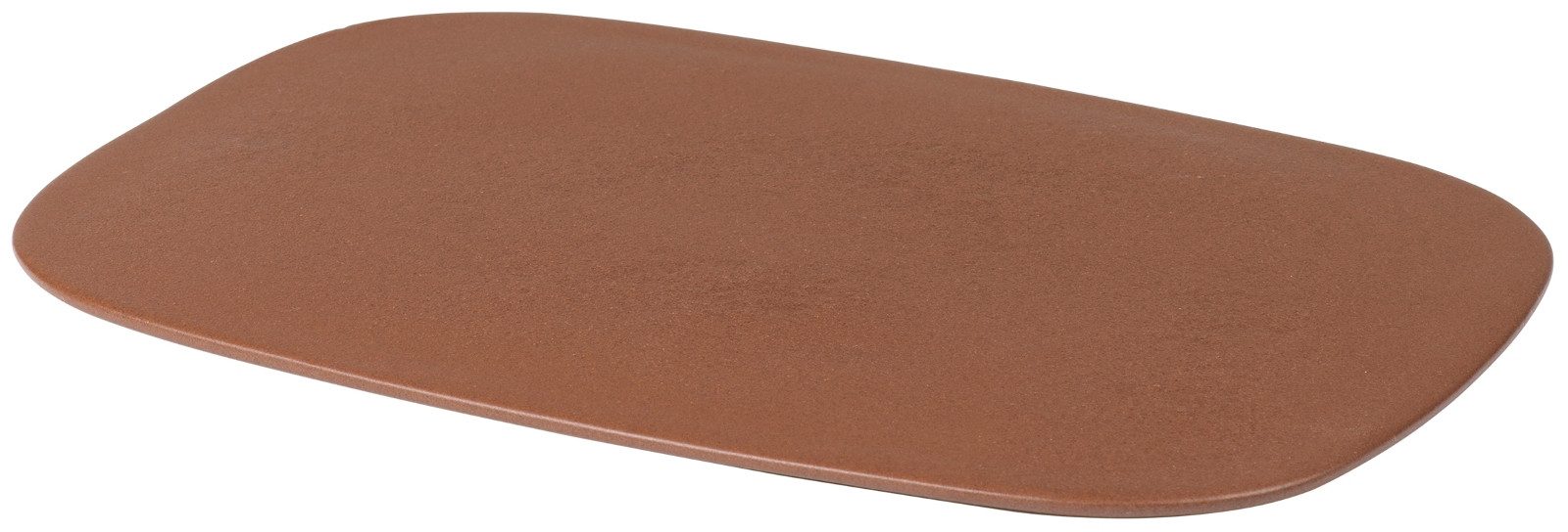 Broste Copenhagen Servierteller Vils Rustic Brown Servierteller 30 x 22 cm, Glasiertes Steinzeug, (Servierteller), Vils Servierteller
