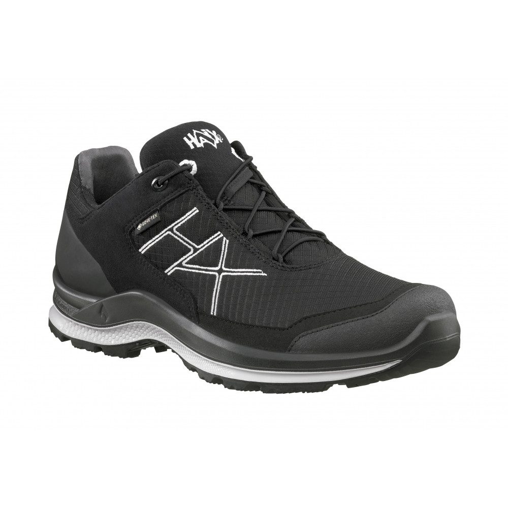 haix BLACK EAGLE Adventure 3.0 GTX Low Schwarz-Silber Wanderschuh Outdoorschuh wasserdicht durch GORE-TEX®