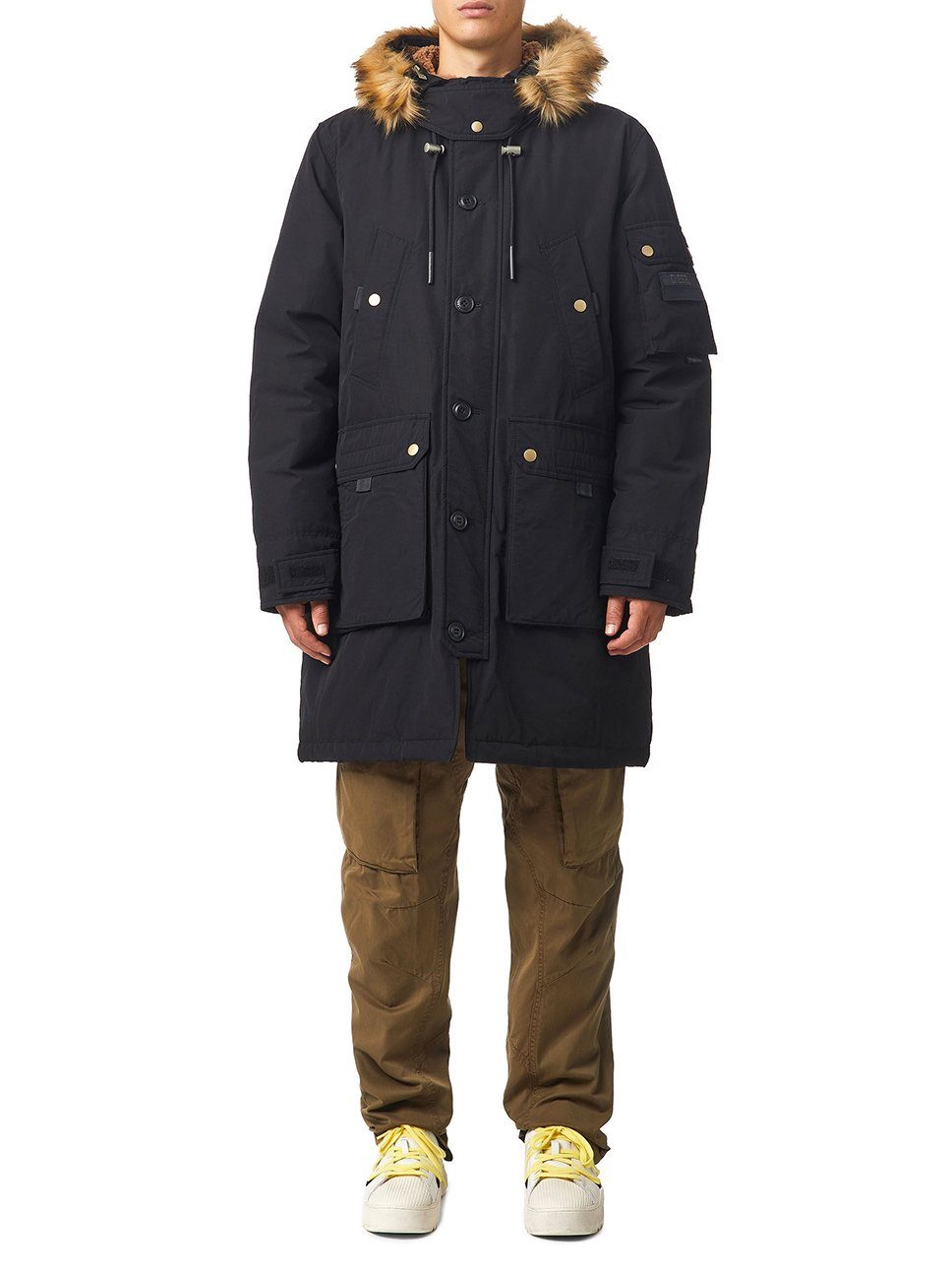 Diesel Parka lange warme Winterjacke - W-COLBY-21 9XX