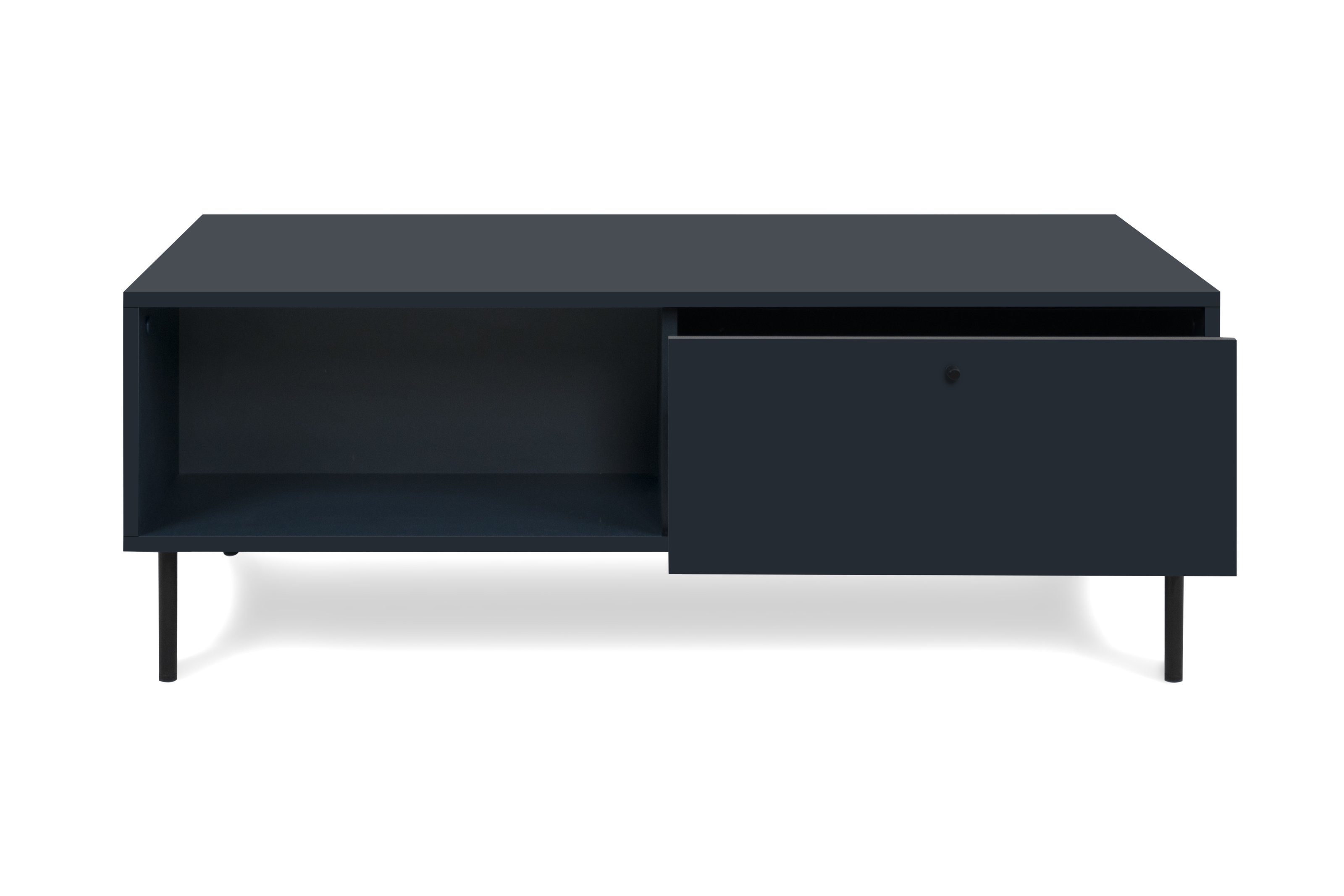 Finori Couchtisch in Navy blau - 110x40x60cm (BxHxT)