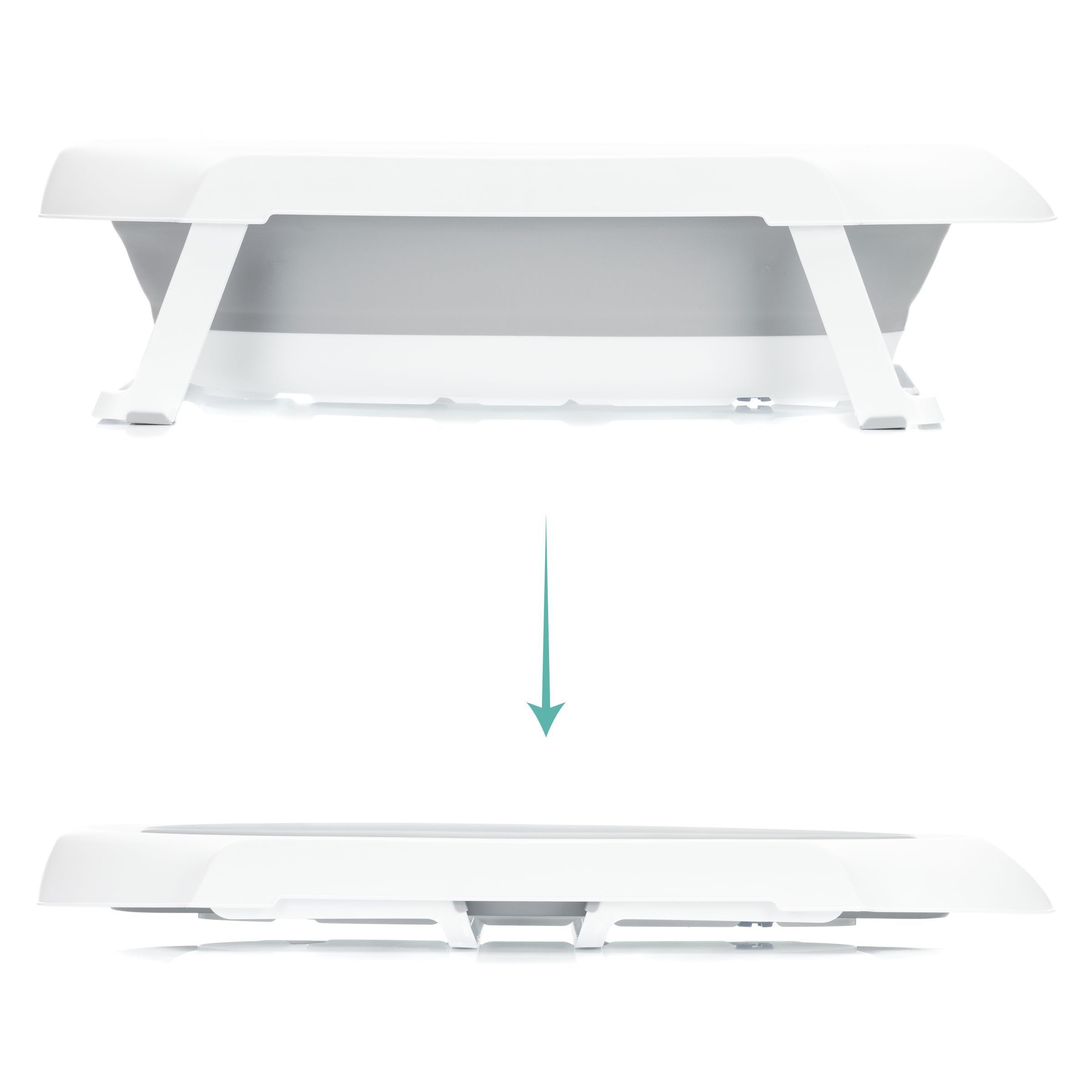 Fillikid Babybadewanne Faltbadewanne Stand Badewanne mit Gestell