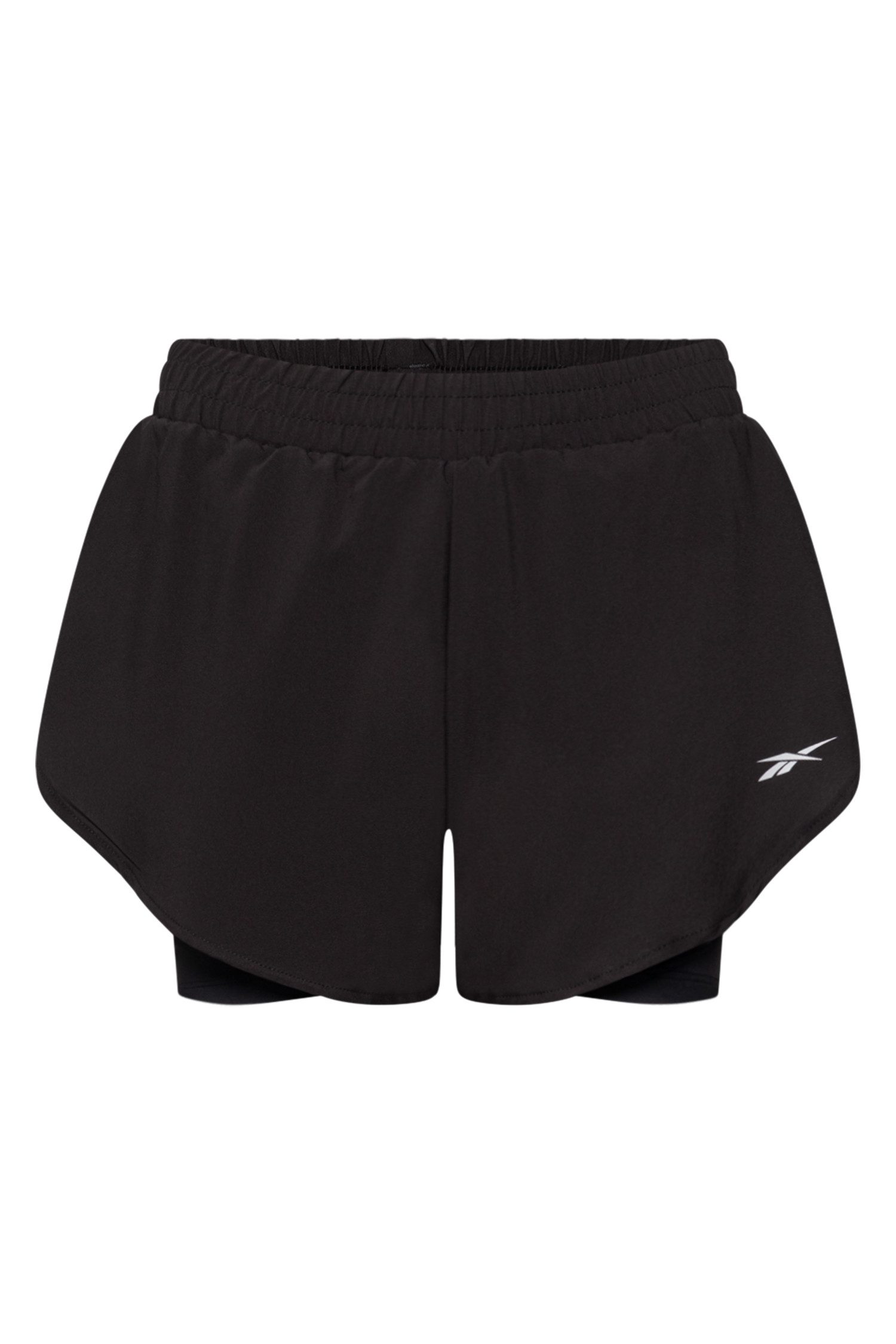 Reebok Laufshorts ID RUNNING 3" 2-IN-1 SHORTS 2-in-1-Design, aus Polyester, mit Elasthan