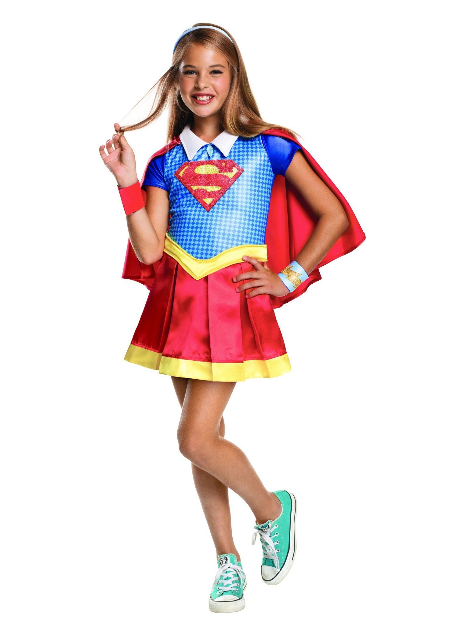 Rubie´s Kostüm Supergirl, Original Superheldin Kostüm aus 'DC Superhero Girls'