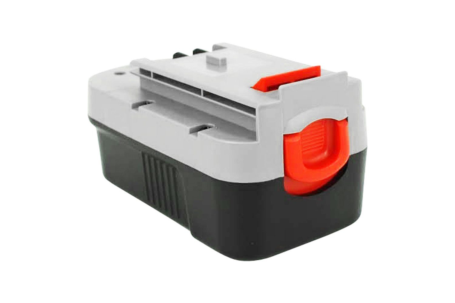 18V HPD18K-2, HP188F4BK, HP188F3B, GCO18SFB, HP188F3K, HPG18K-2 DECKER HPG1800, für HPD1800, PowerSmart 2000mAh Ni-MH GLC2500, HP188F2B, & Akku BLACK