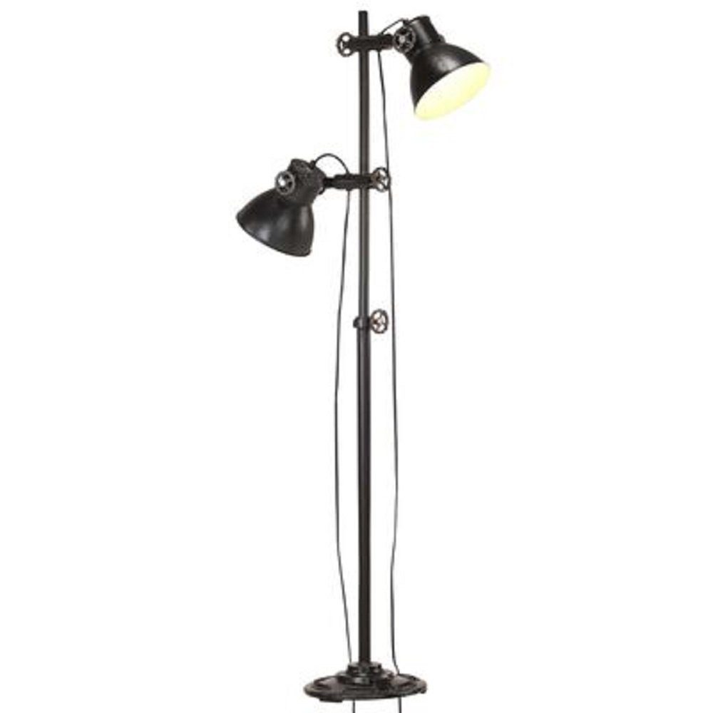 DOTMALL Stehlampe Stehlampe mit 2 Lampenschirmen Mehrfarbig E27