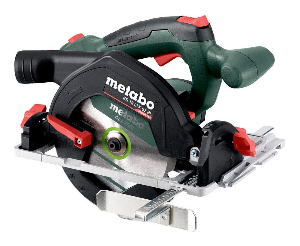 metabo Akku-Handkreissäge KS 18 LTX 57 BL, Ohne Akku im Karton