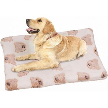 Lubgitsr Hundematte Hundedecke Sofa Hundedecke Flauschig Hunde Haustier Decken 50*60cm