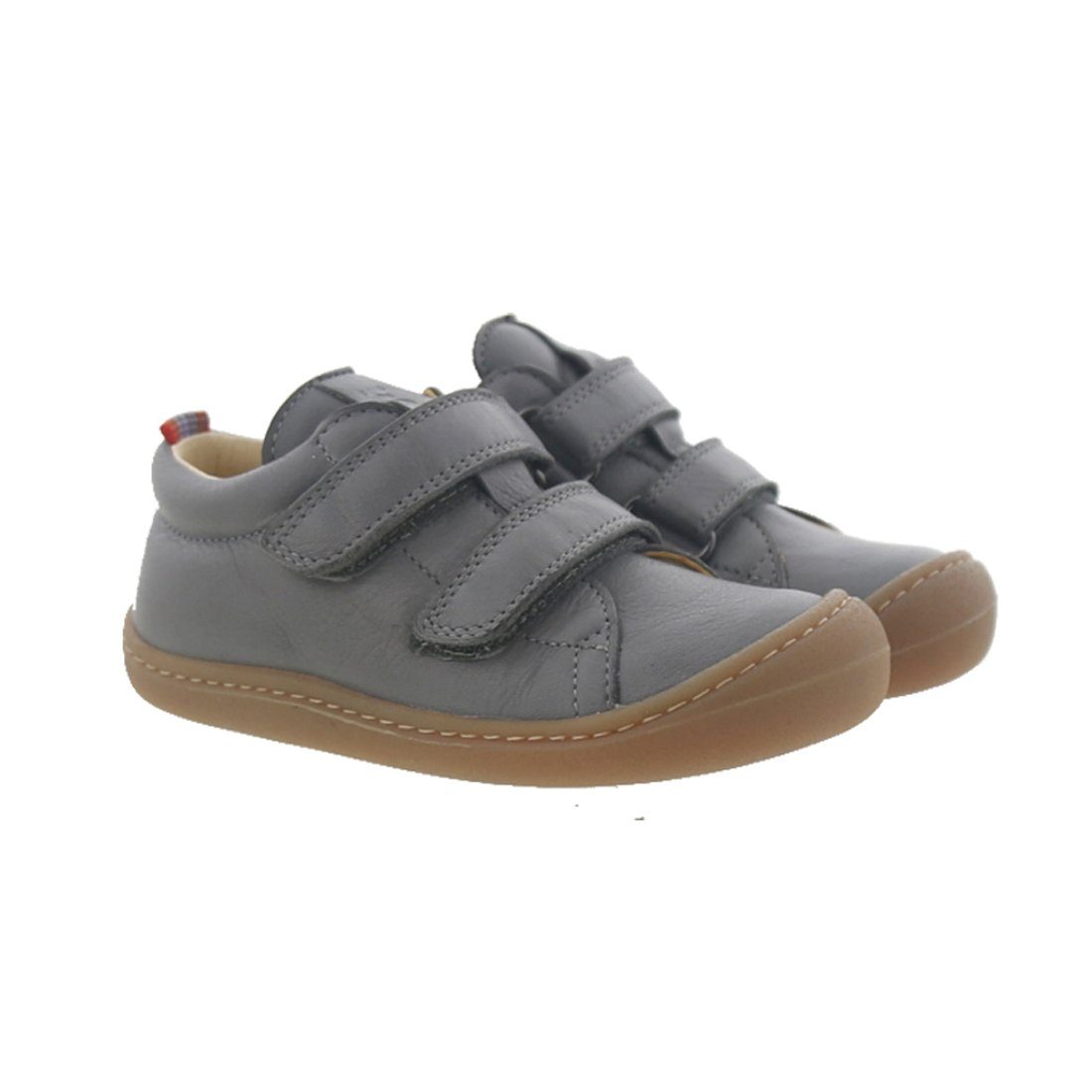 KOEL Koel Босоножки Barefoot Lauflernschuh Bobby Leder Grau Schnürschuh