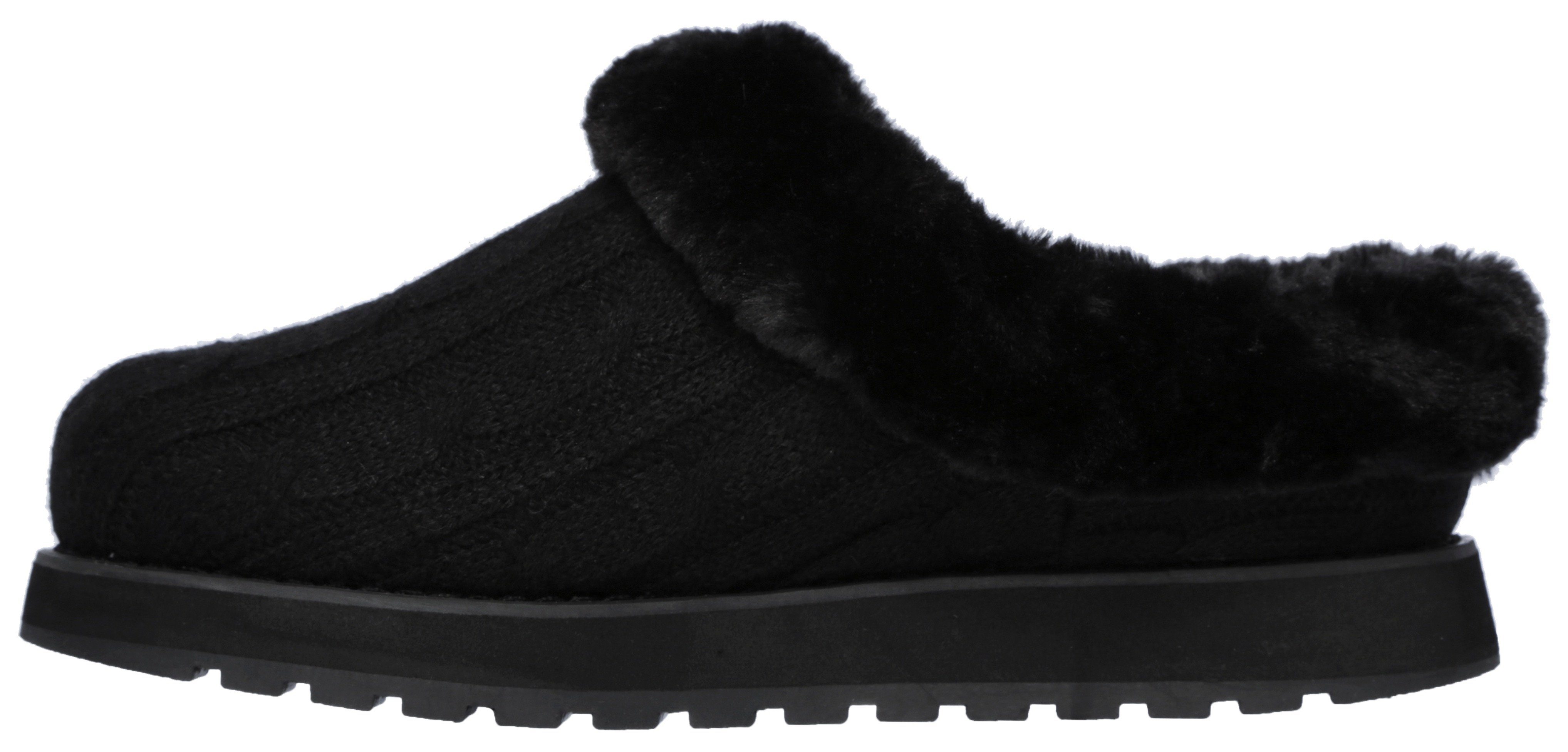 Skechers KEEPSAKES - ICE ANGEL Pantoffel Hausschuh in Strick-Optik – Bild 4 von 5