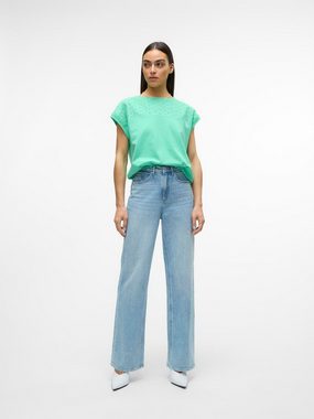 Vero Moda Kurzarmshirt VMKAYA SS O-NECK TOP JRS GA