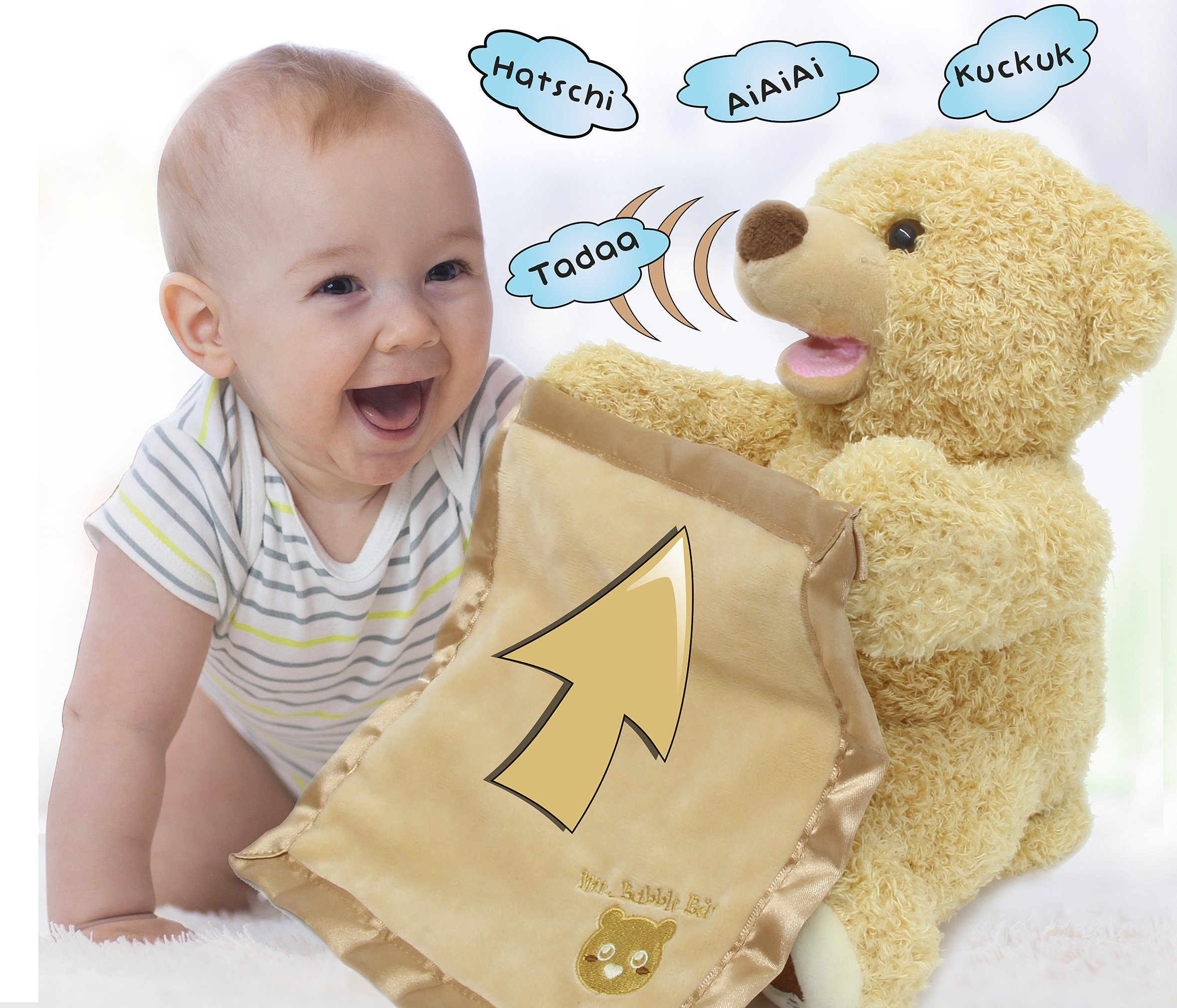 Jamara Kuscheltier JAMARA Kids, Mr. Babble Bear, mit Bewegung und Sound